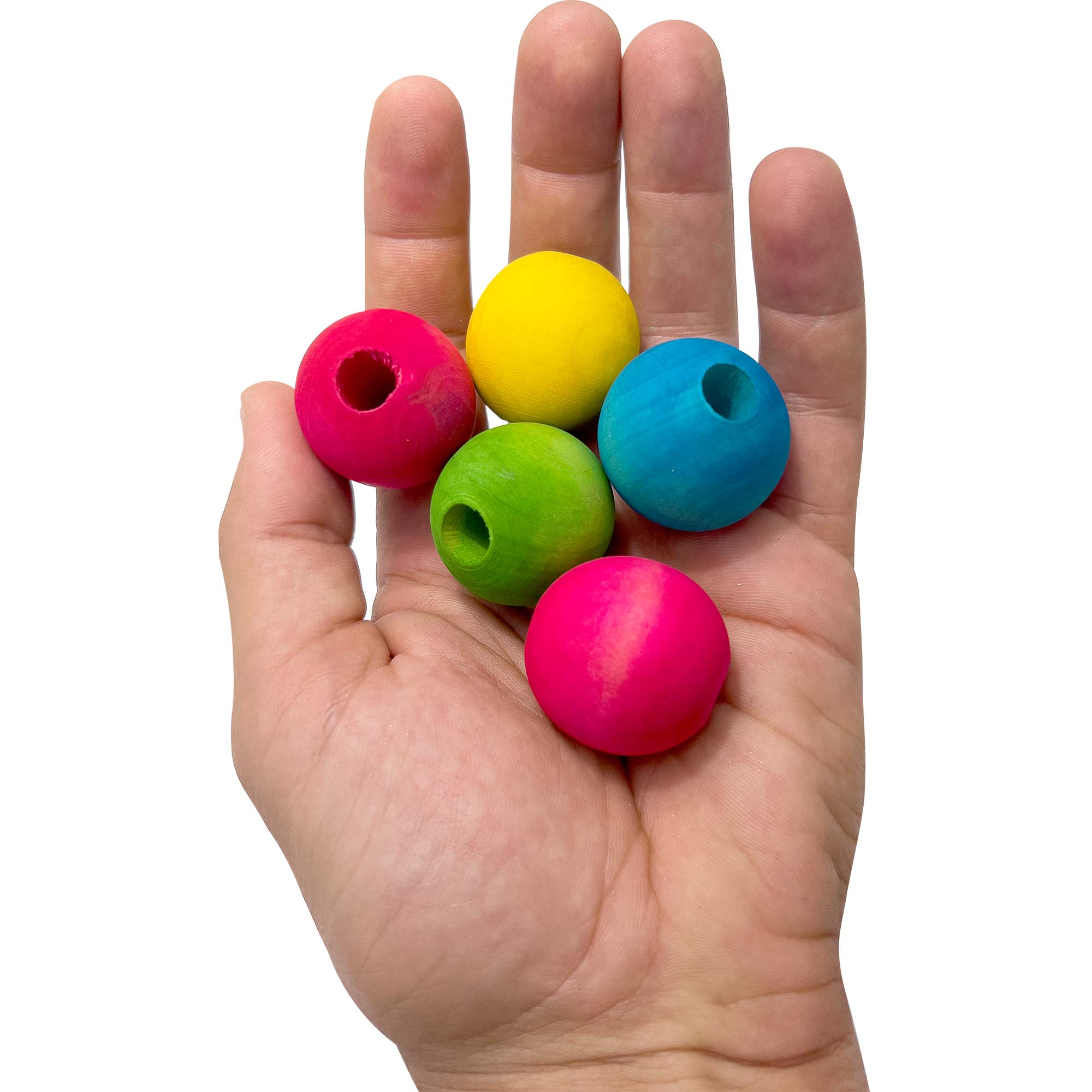 2133 Large Rainbow Chew Beads