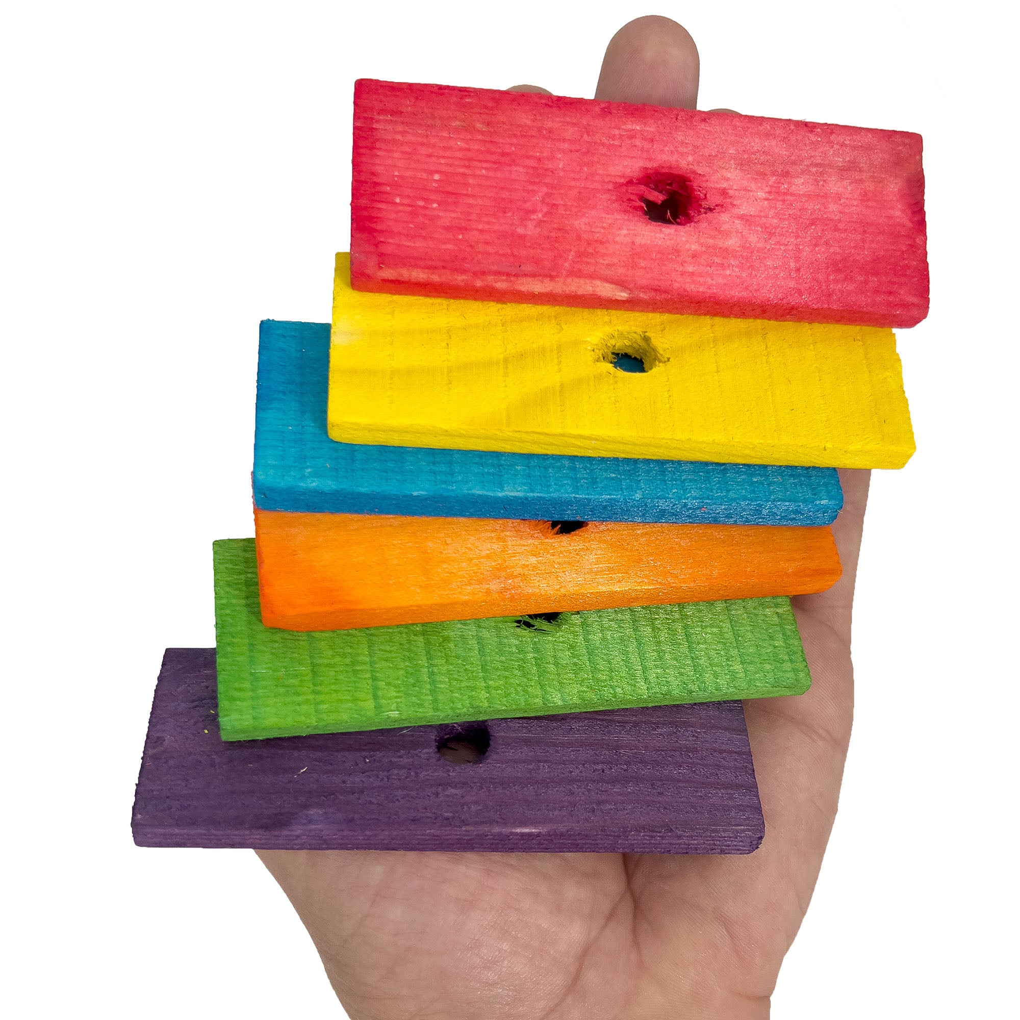 2162 Rectangular Rainbow Chew Slats