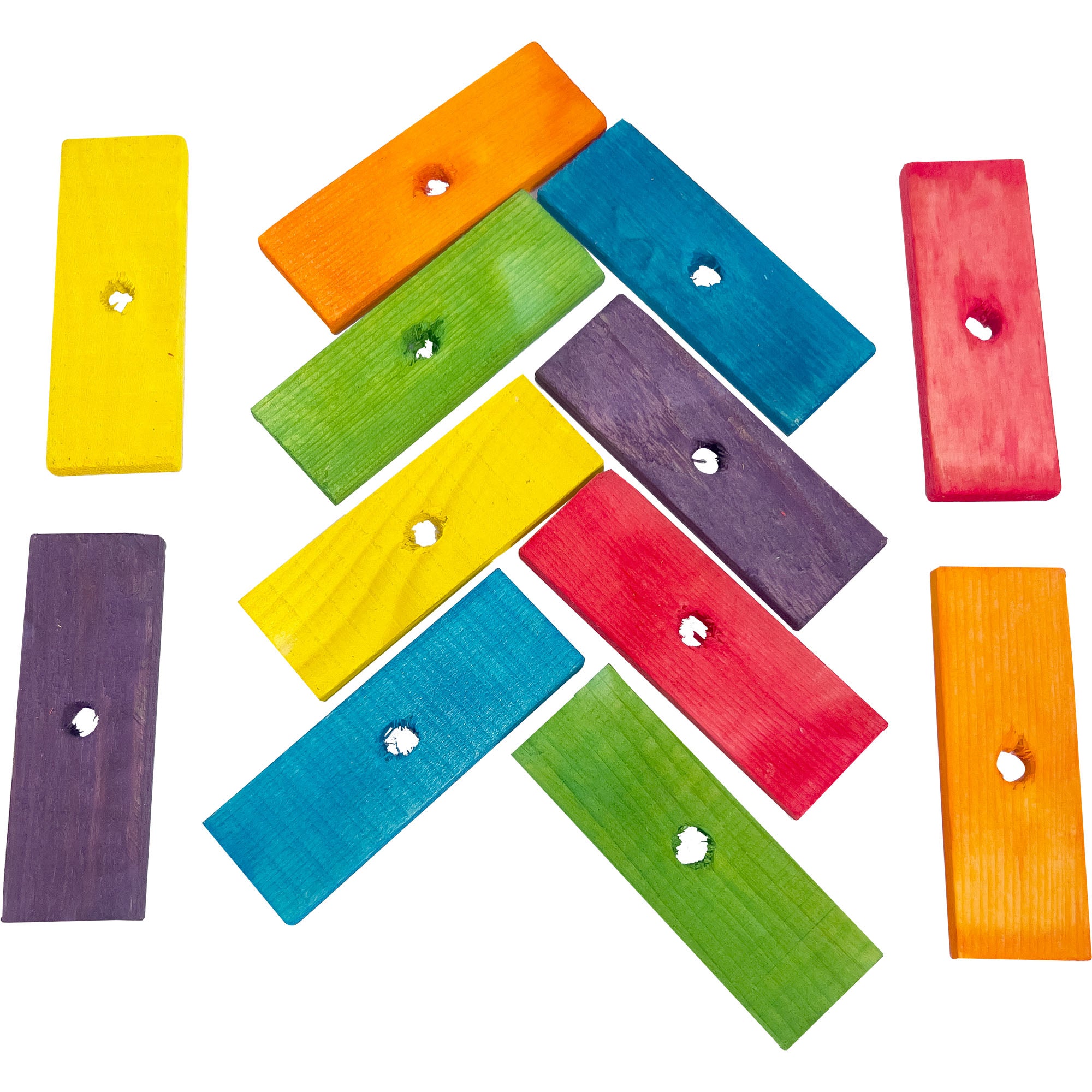 2162 Rectangular Rainbow Chew Slats