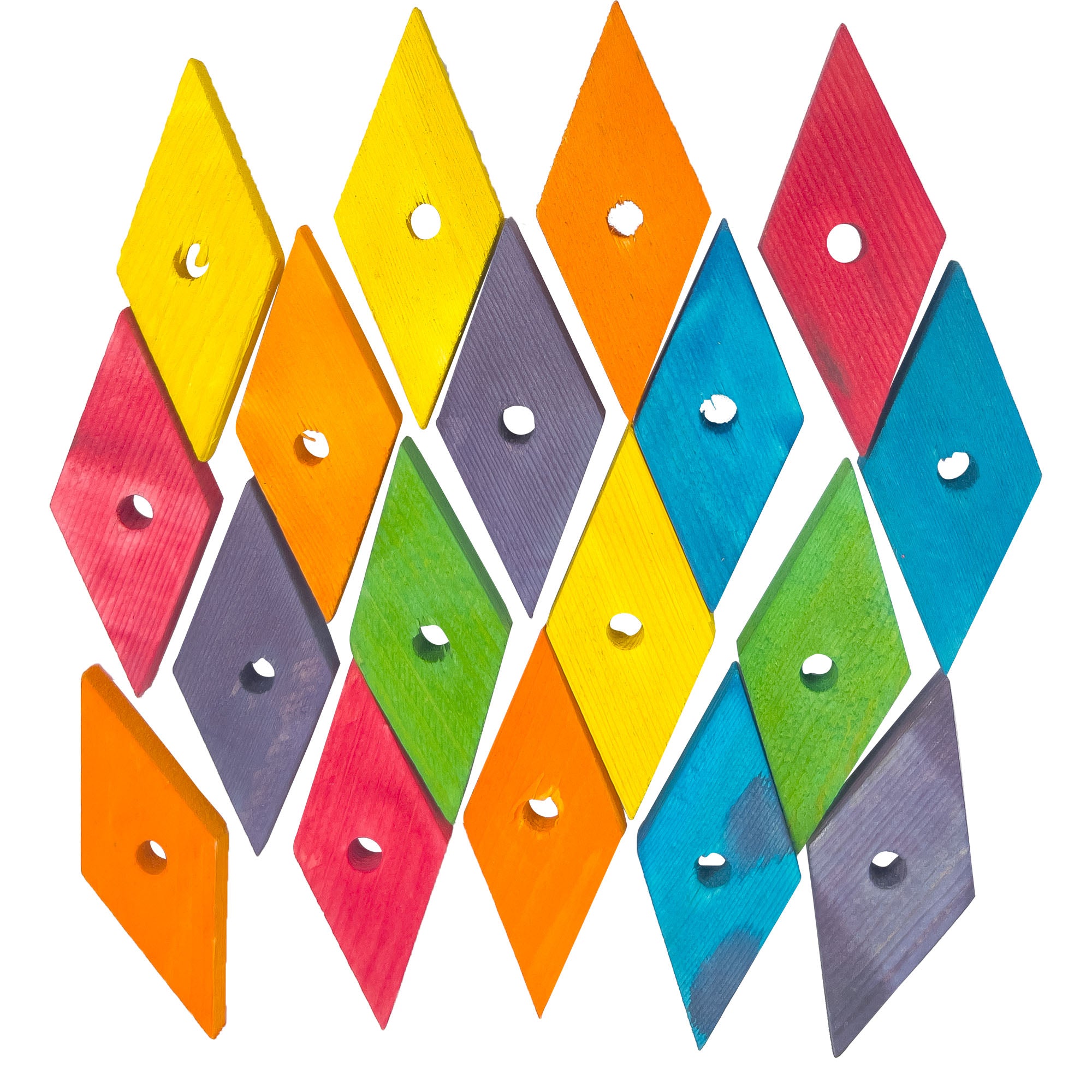 2165 Diamond Rainbow Chew Slats