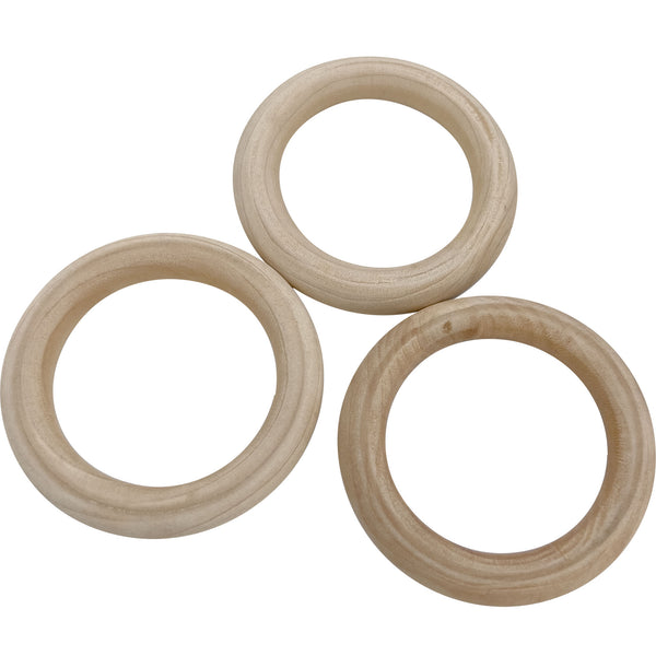 2178 Pk3 Medium Wood Rings - Hover