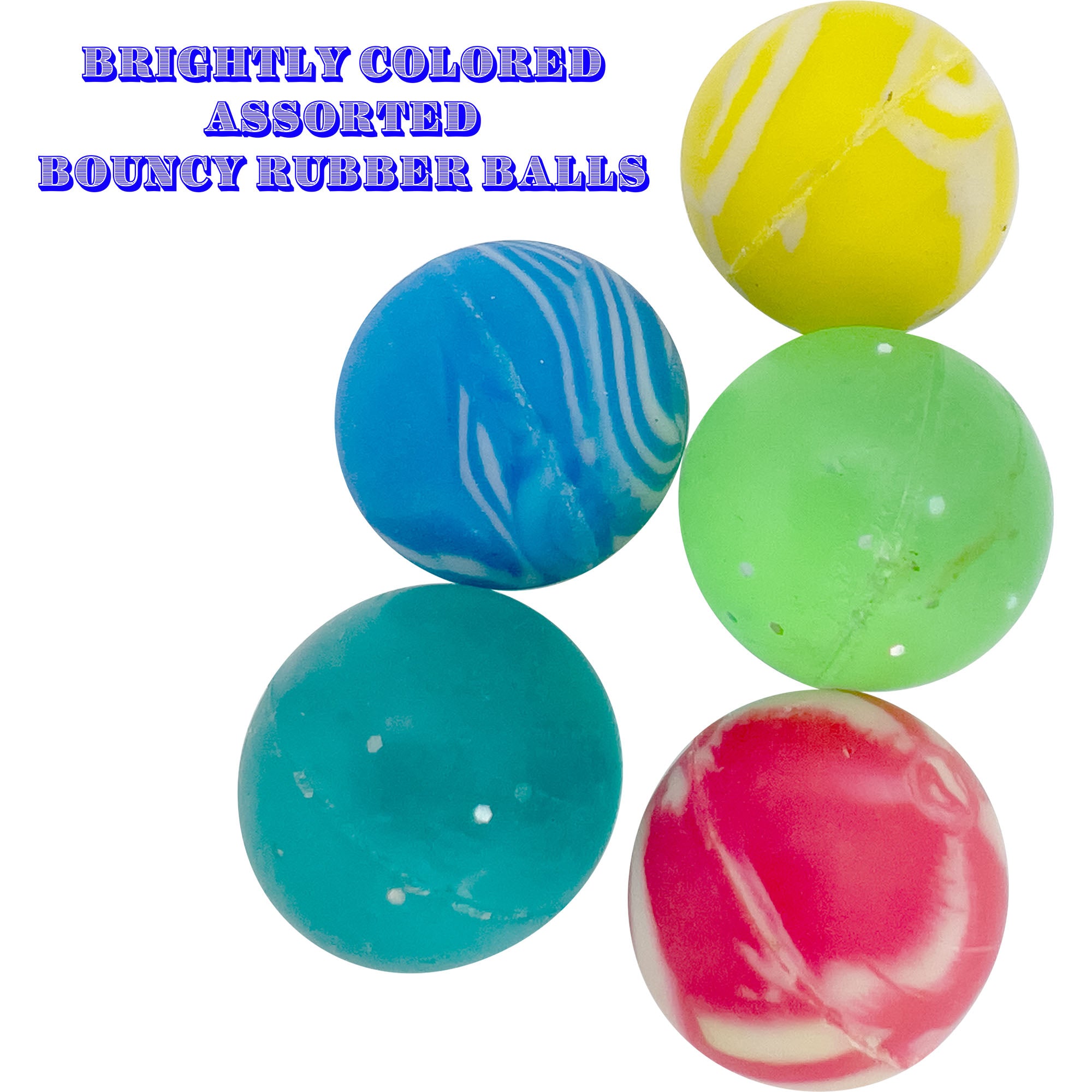 2190 Pk12 Rubber Party Bouncers