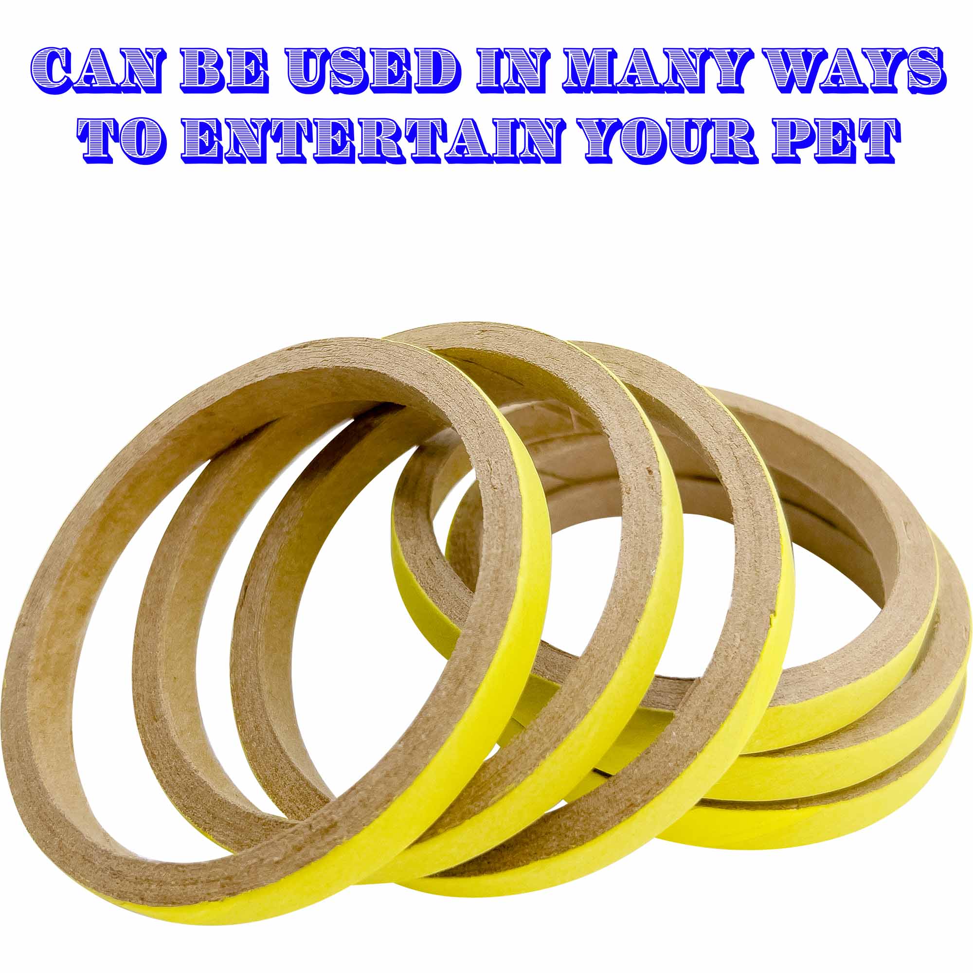 8003 3.5 Inch Skinny Yellow Donut