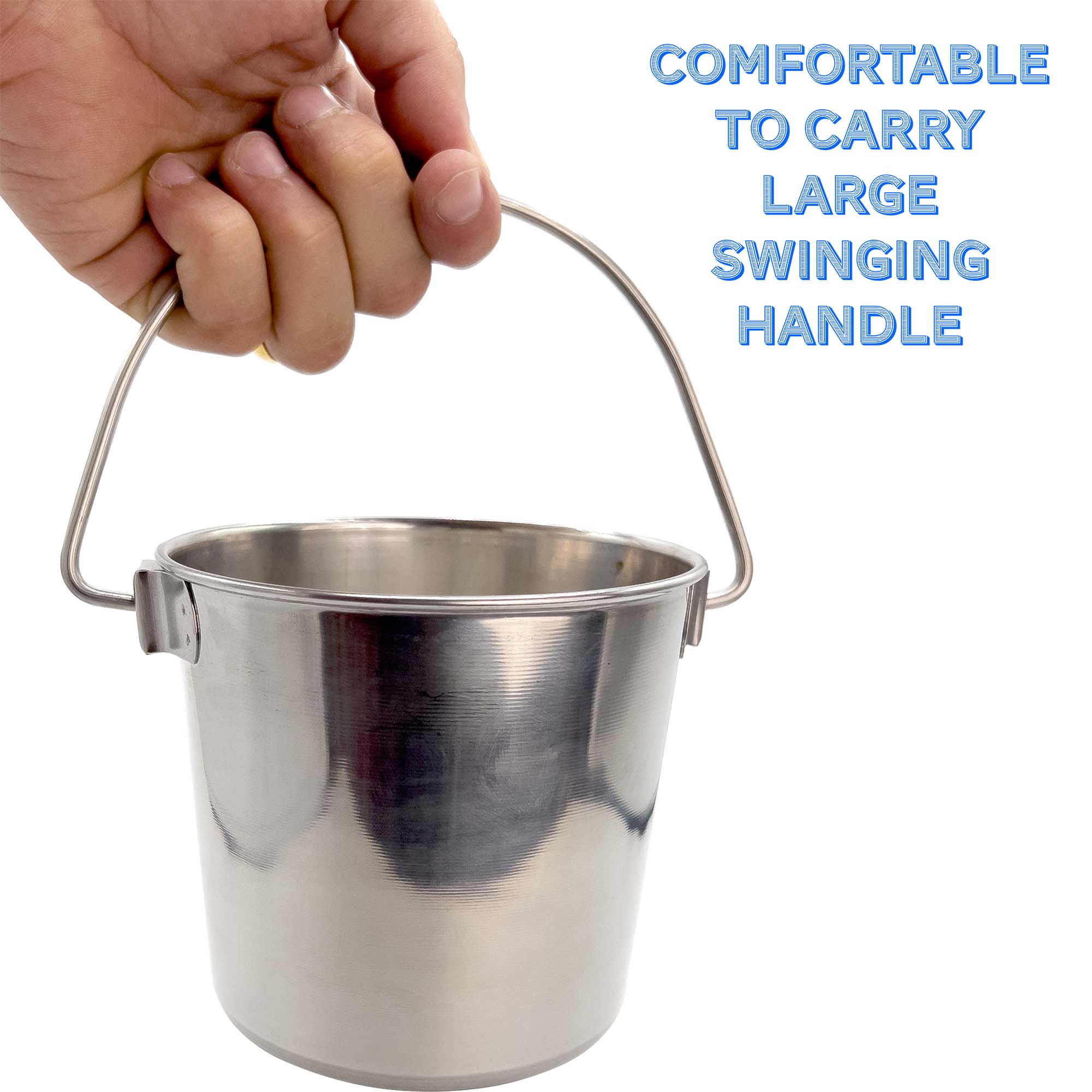 3101 1 Quart Stainless Steel Bird Bucket