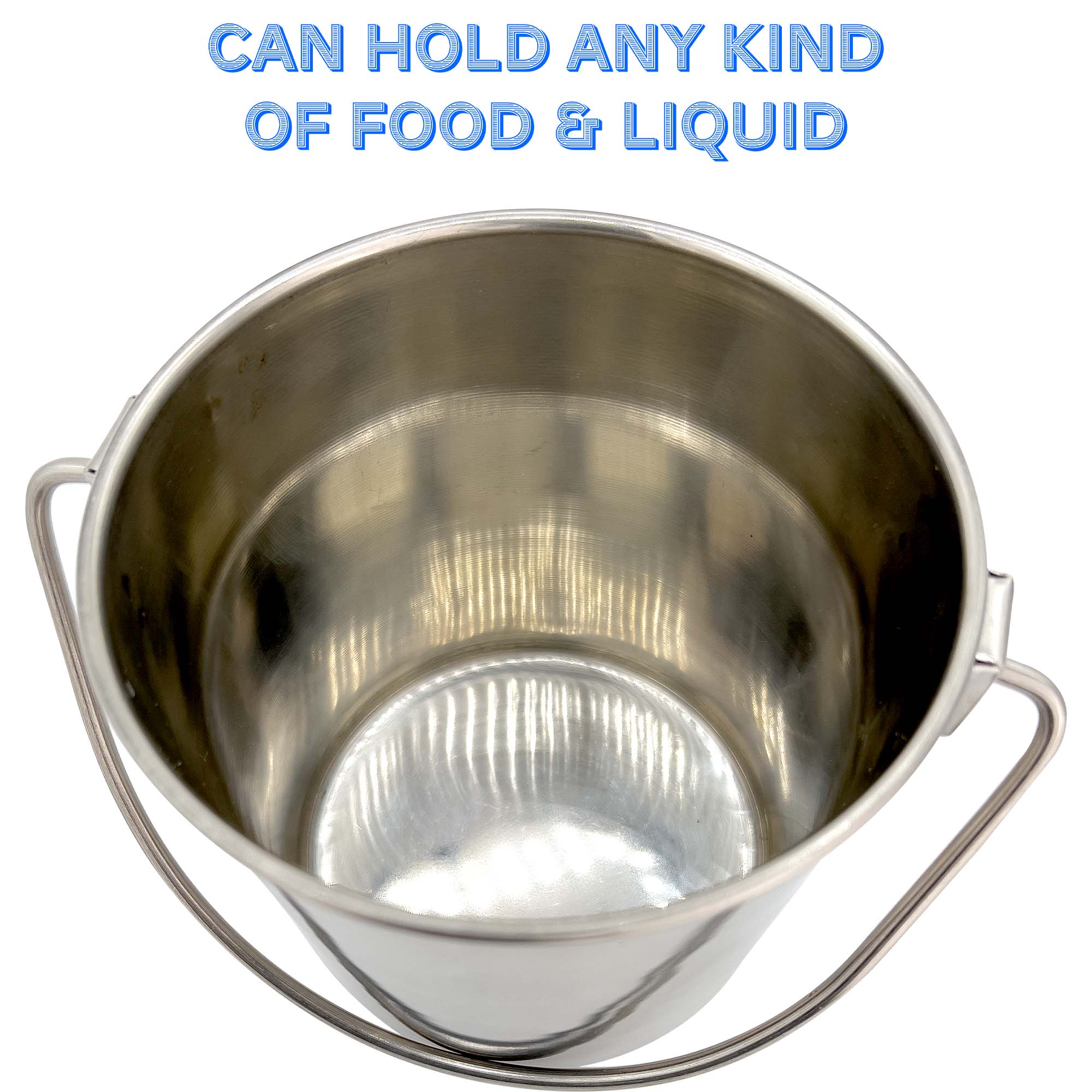 3101 1 Quart Stainless Steel Bird Bucket