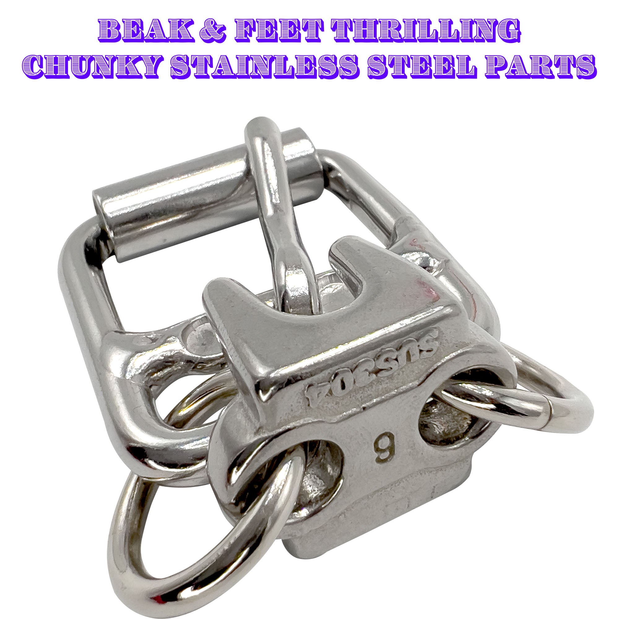 3529 Stainless Shifting Beak Buckle