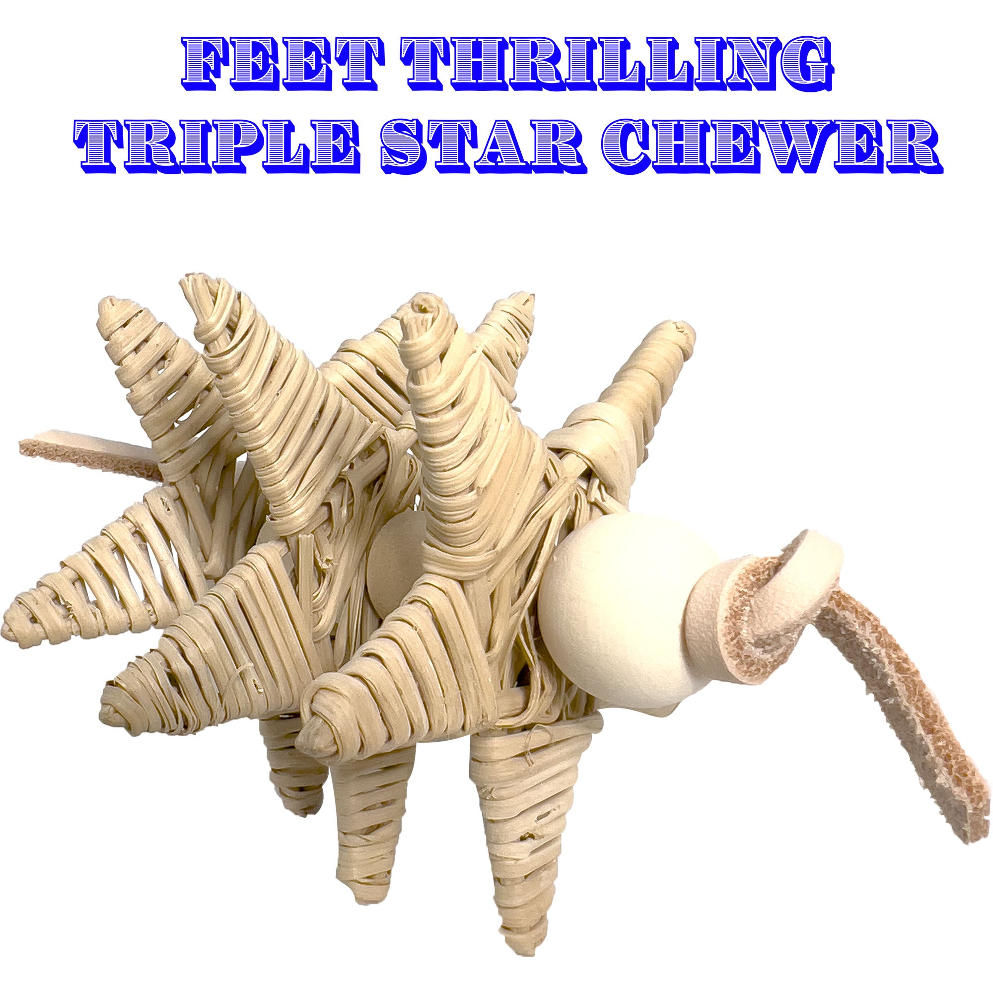 3536 Leather Chew Stars