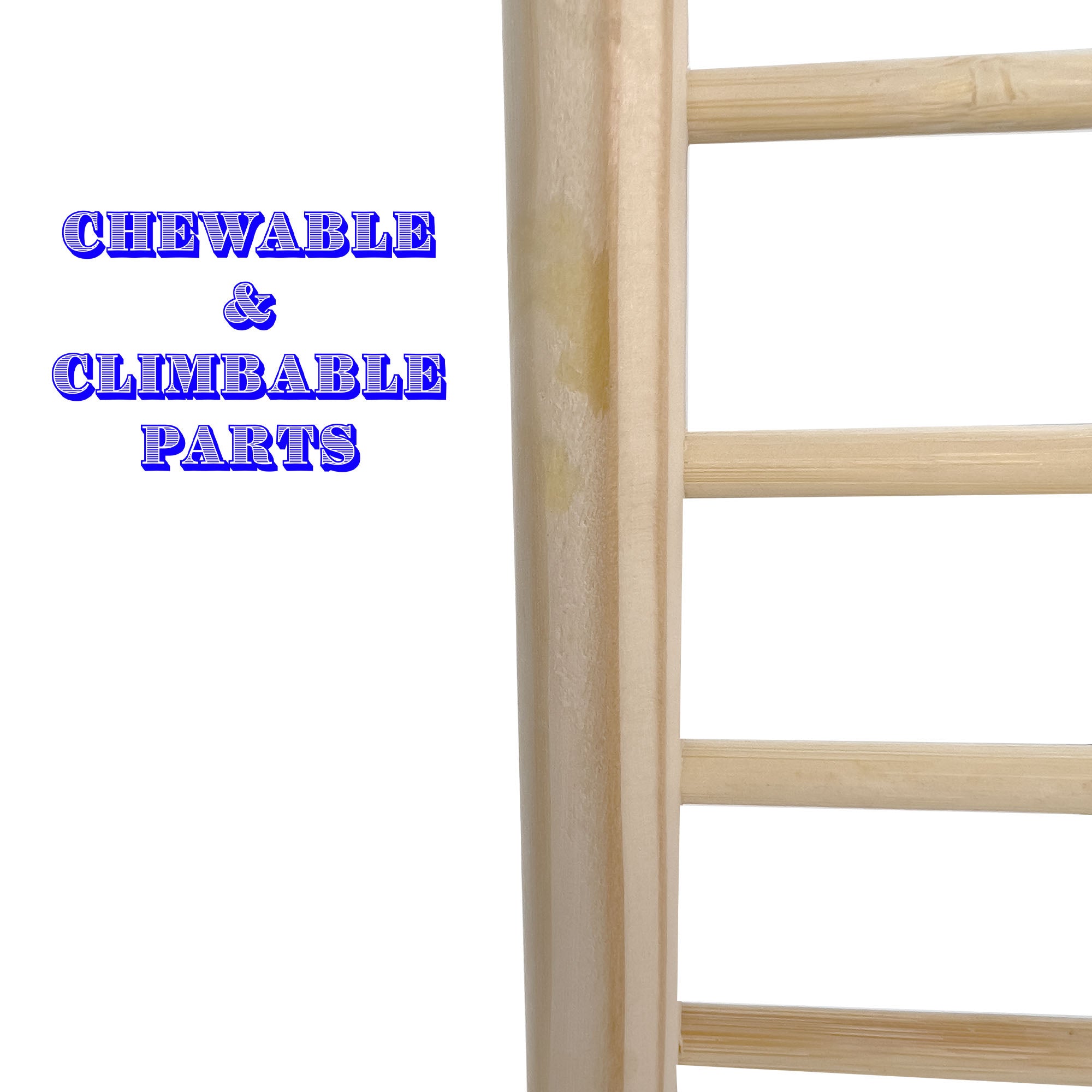 4001 15 Inch Natural Pine Hook Ladder