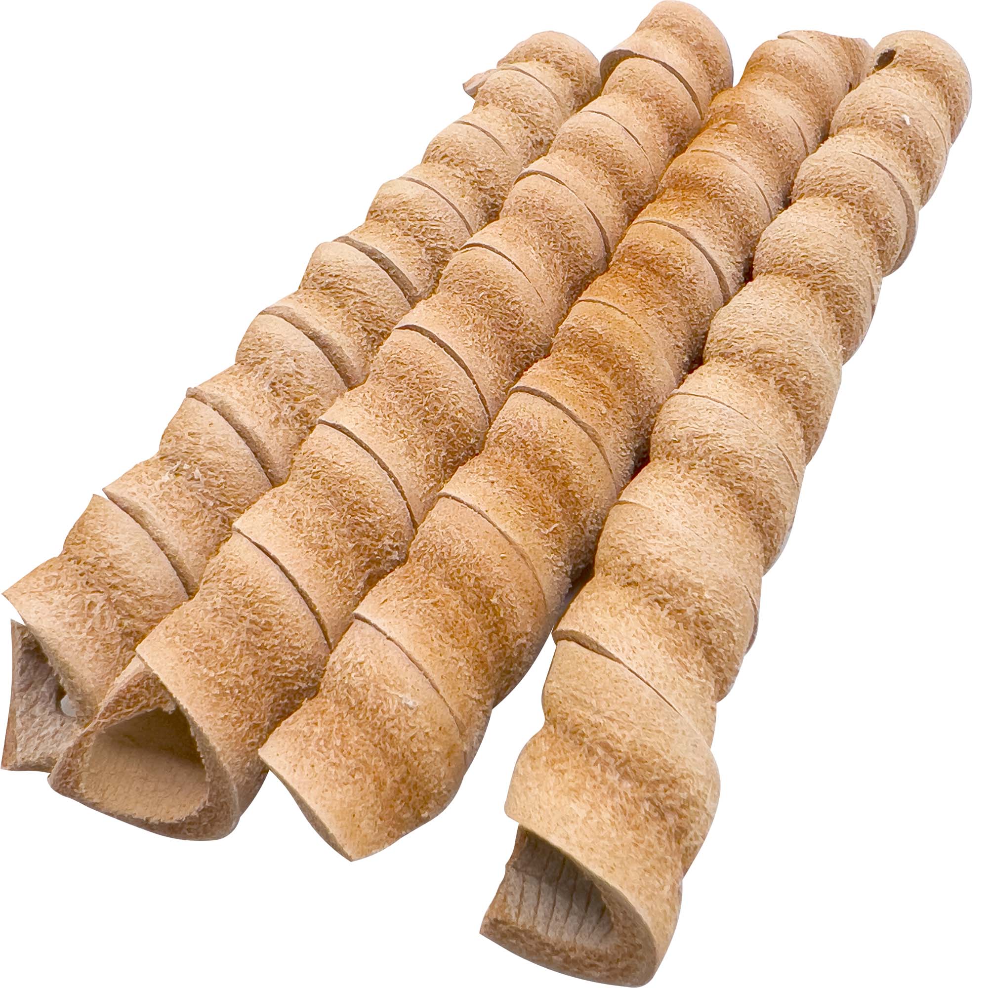 5020 Twisters de cuero natural Pk4 Pk8 PK12 M&M Bird Toys