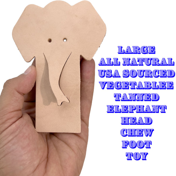 Big Elephant Leather Chew #5027