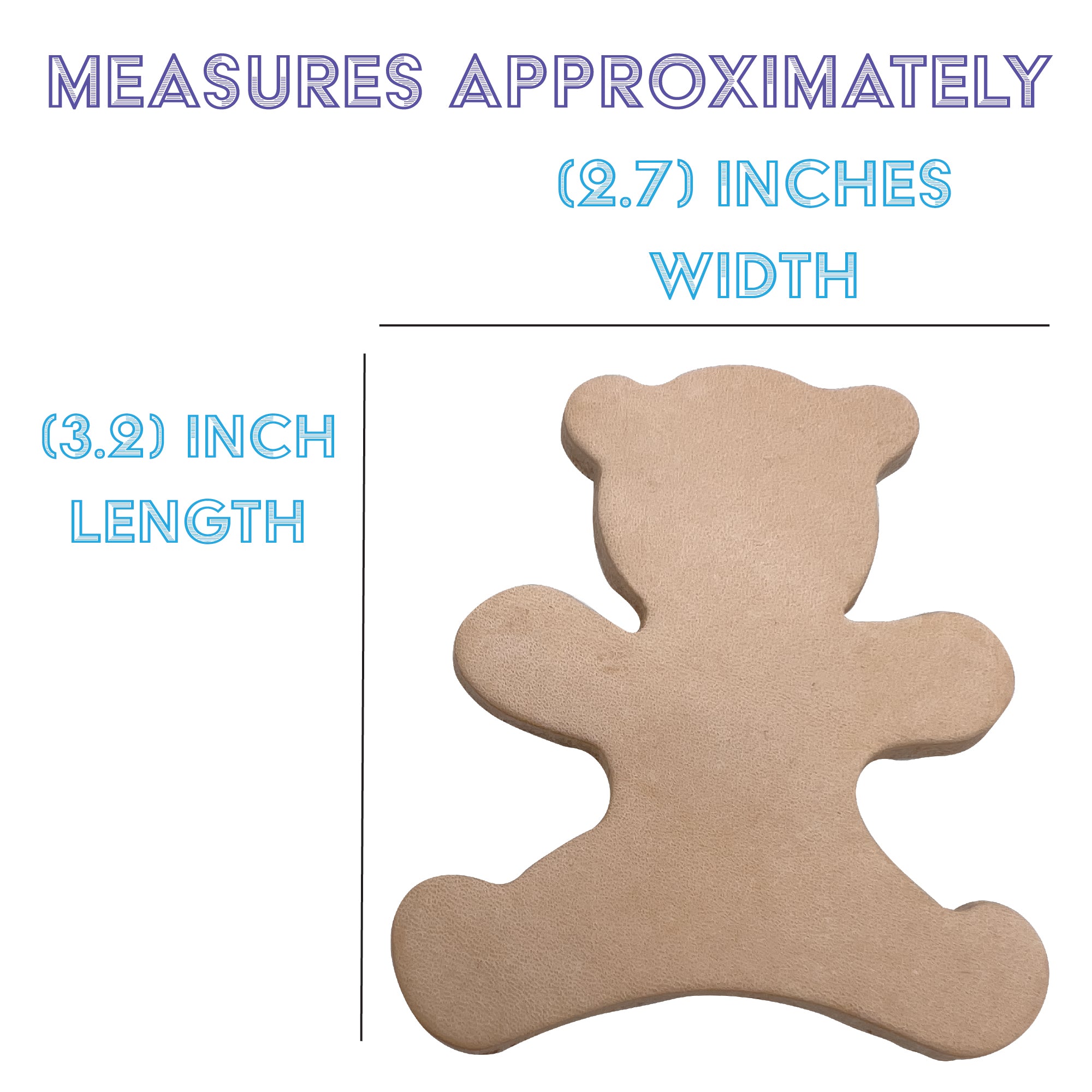 5029 Pk4 Leather Teddys