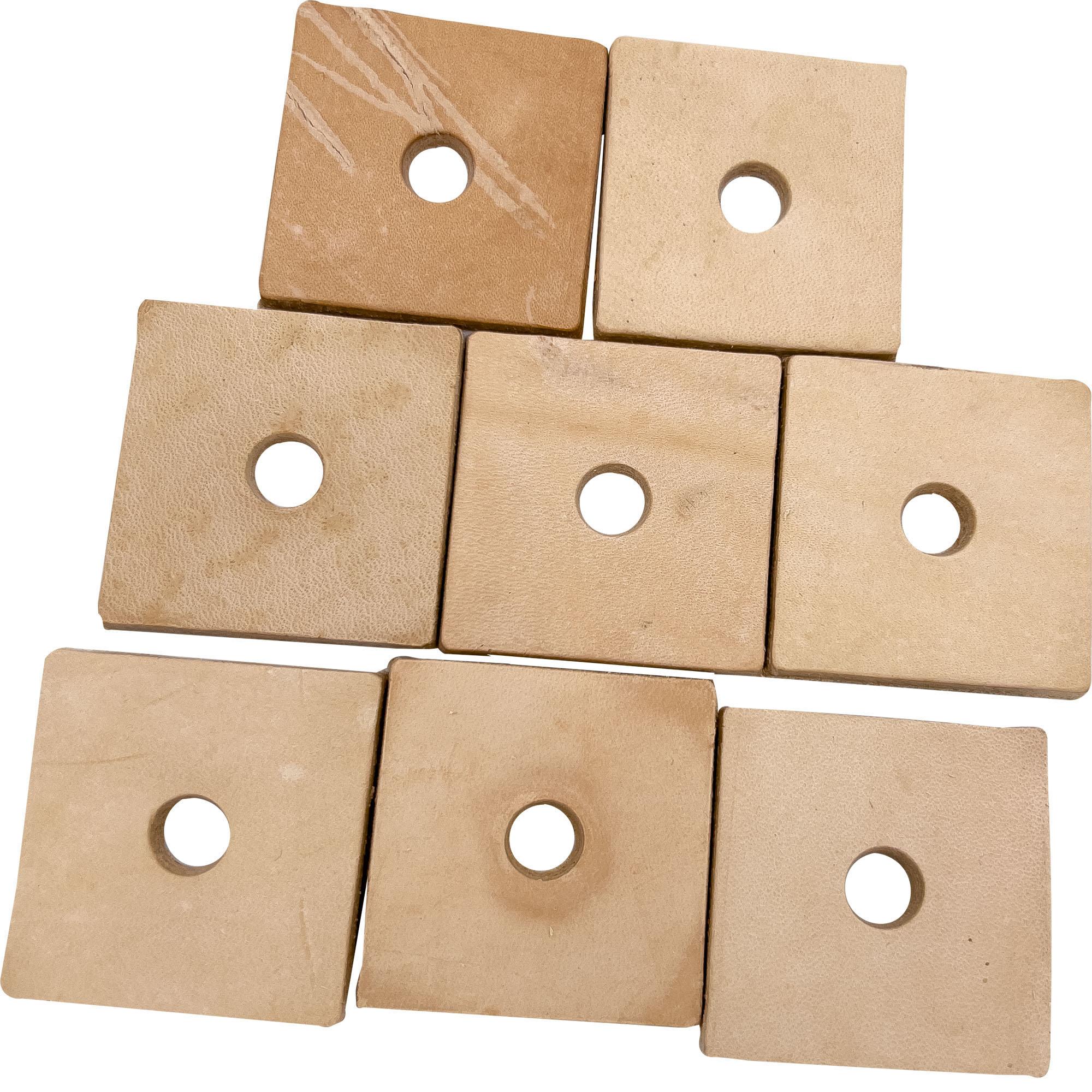 5030 Medium Punched Leather Squares