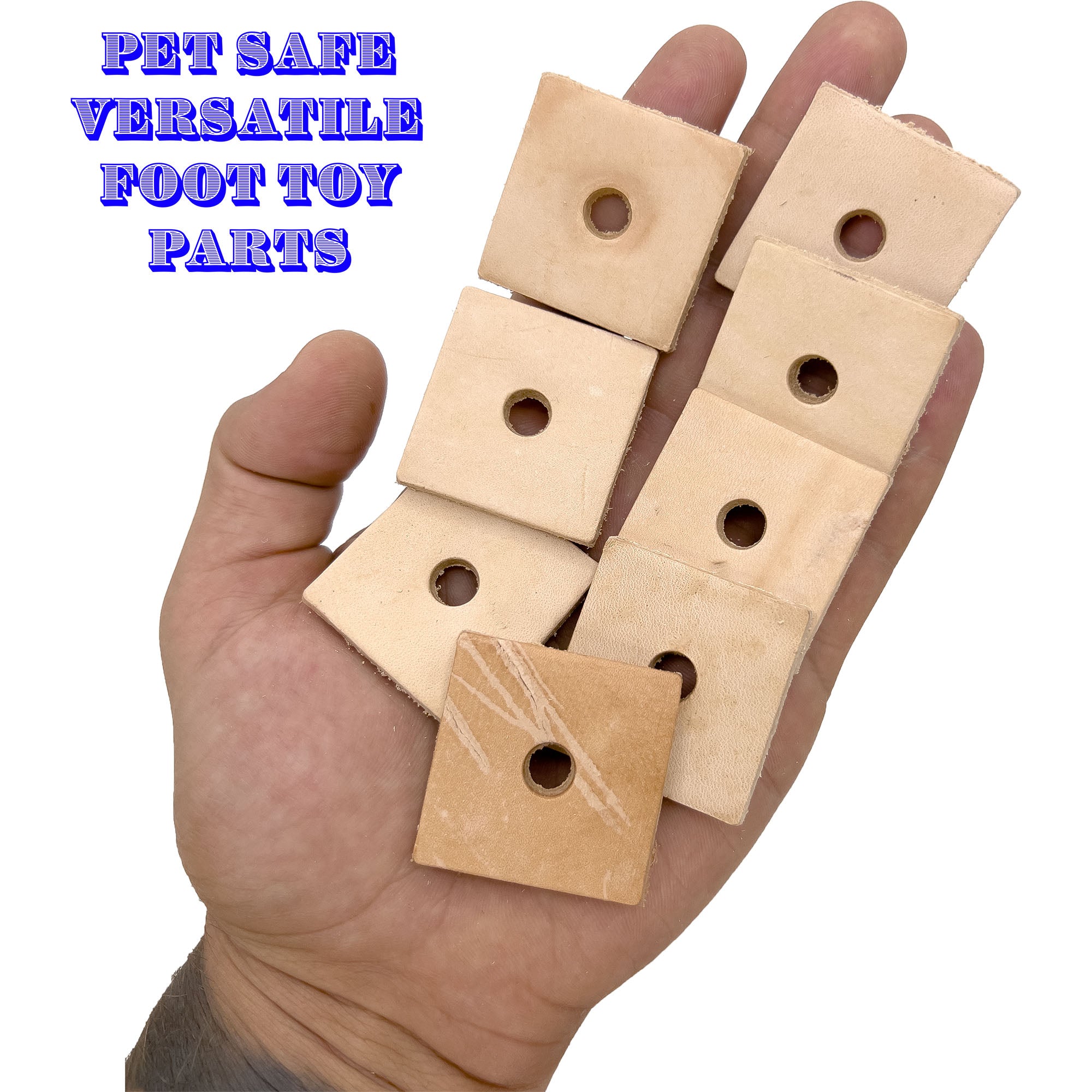 5030 Medium Punched Leather Squares