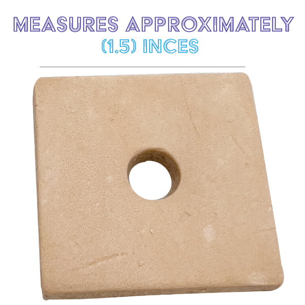 Medium Punched Leather Squares #5030