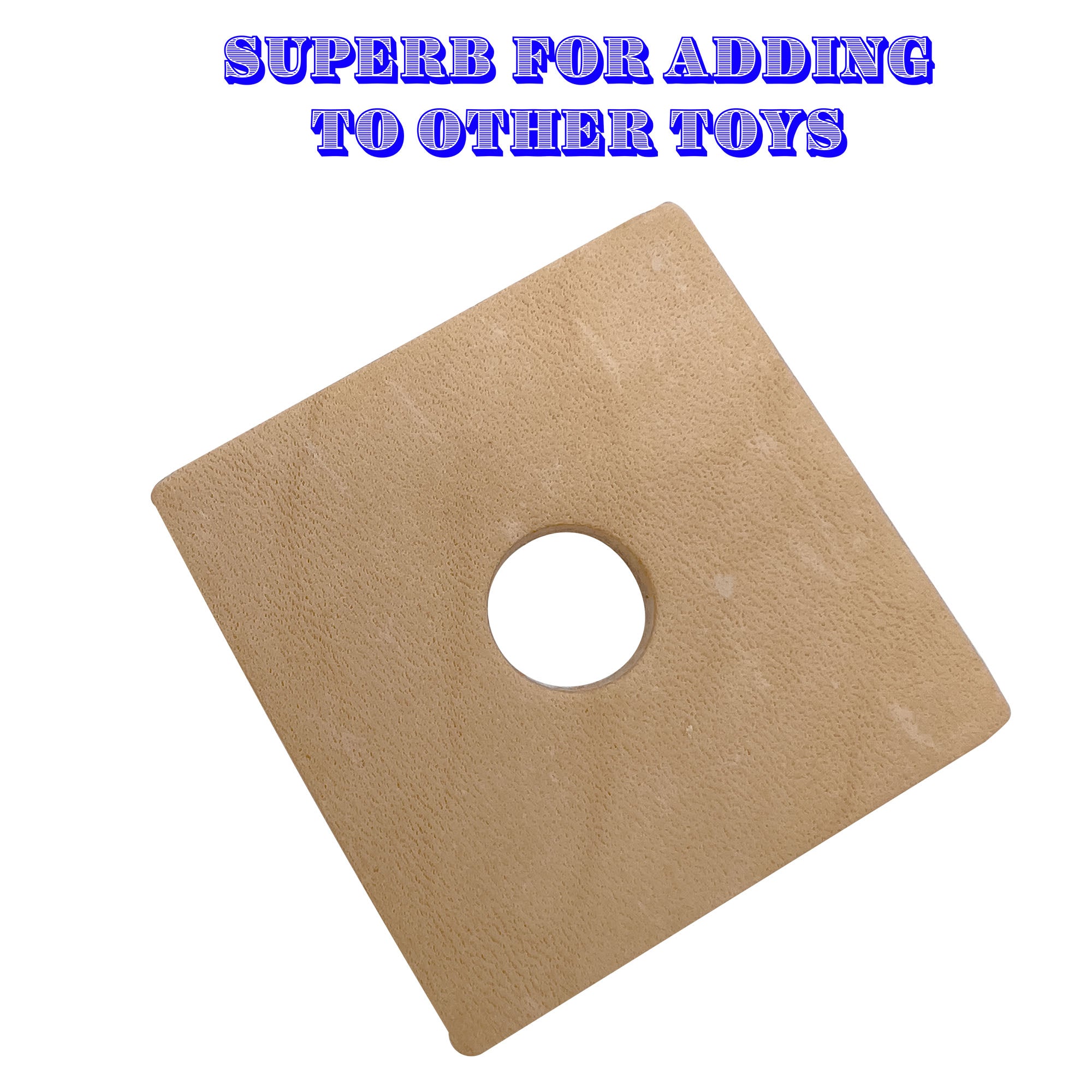 5033 Big Punched Leather Squares
