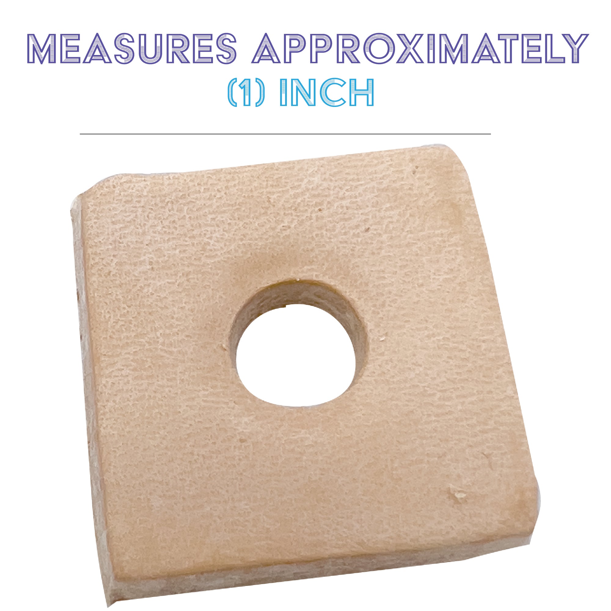 5036 Small Punched Leather Squares