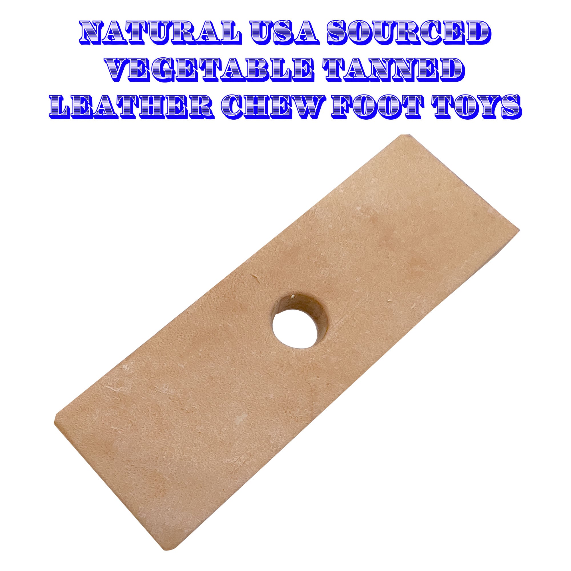 5039 Medium Punched Leather Rectangles