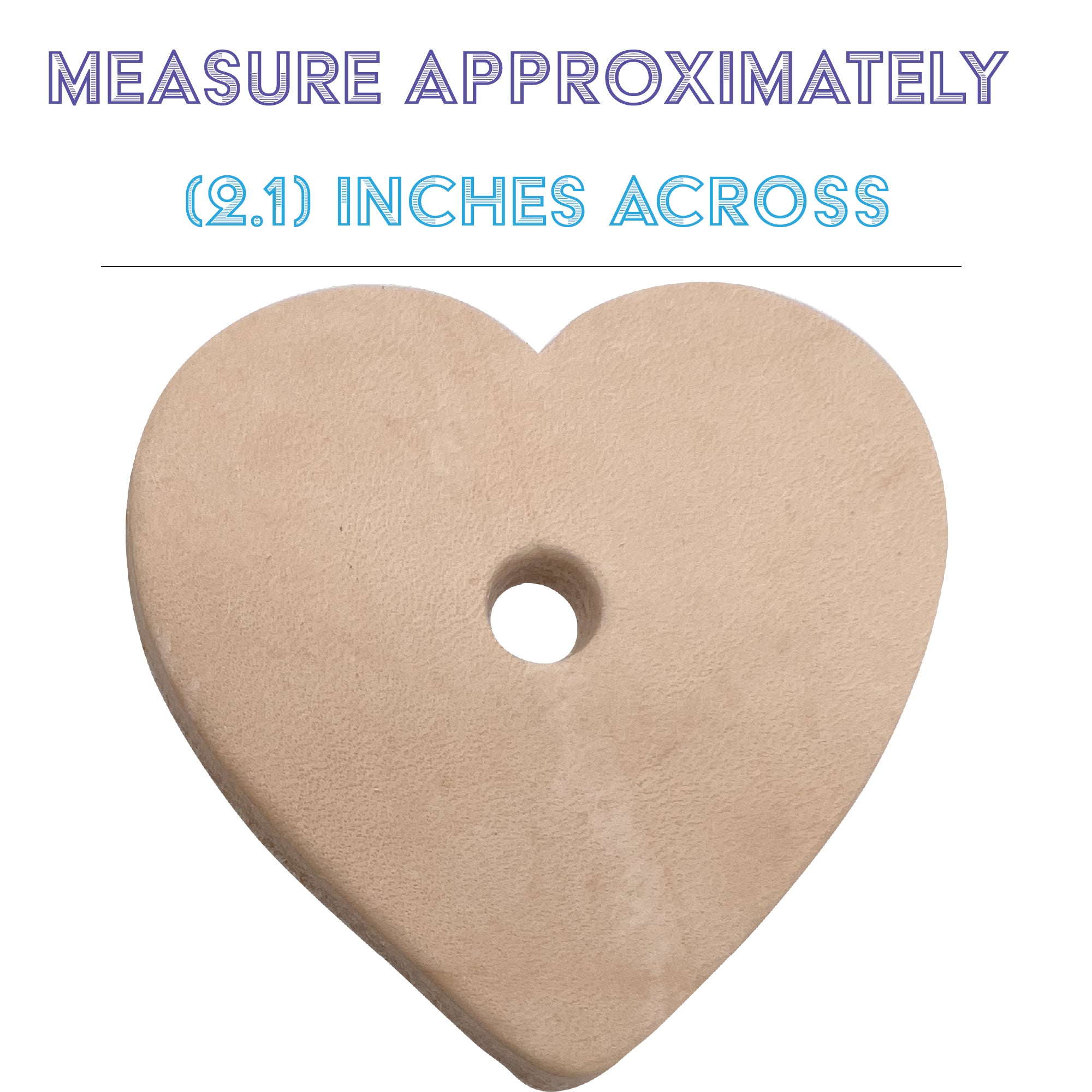 5042 Punched Leather Hearts