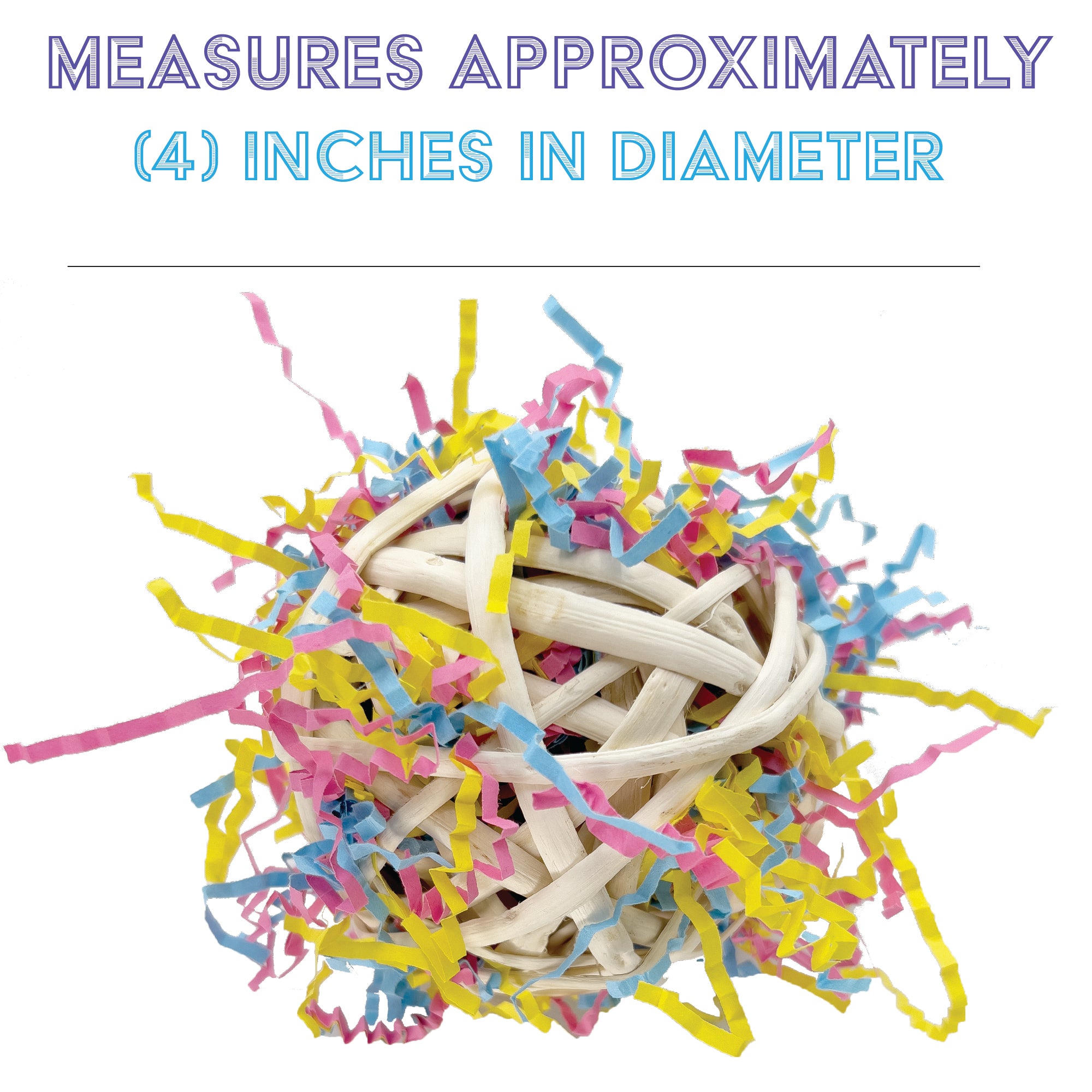 5086 Super Shreddy Large Bamboo Ball