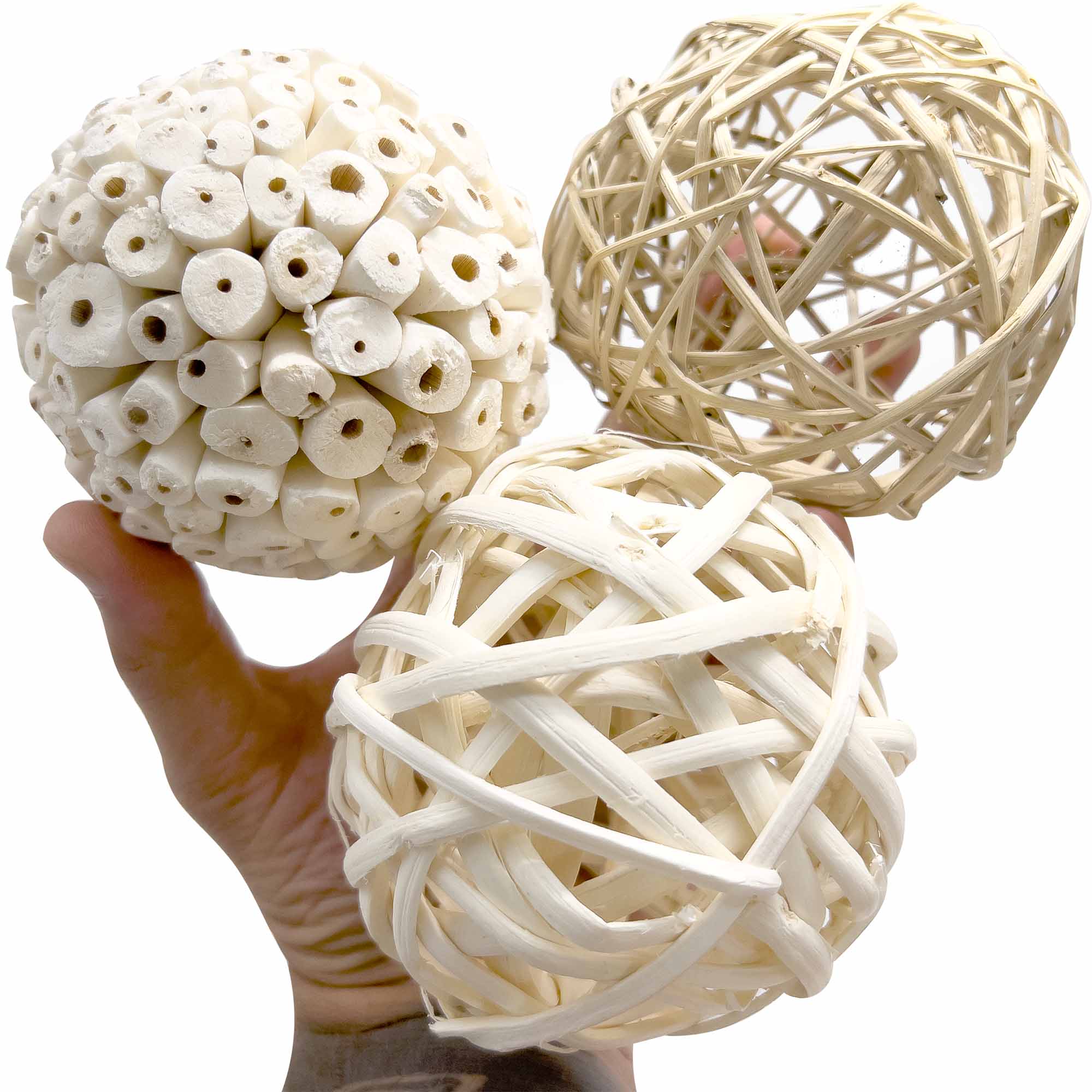 5119 Big Natural Bird Balls