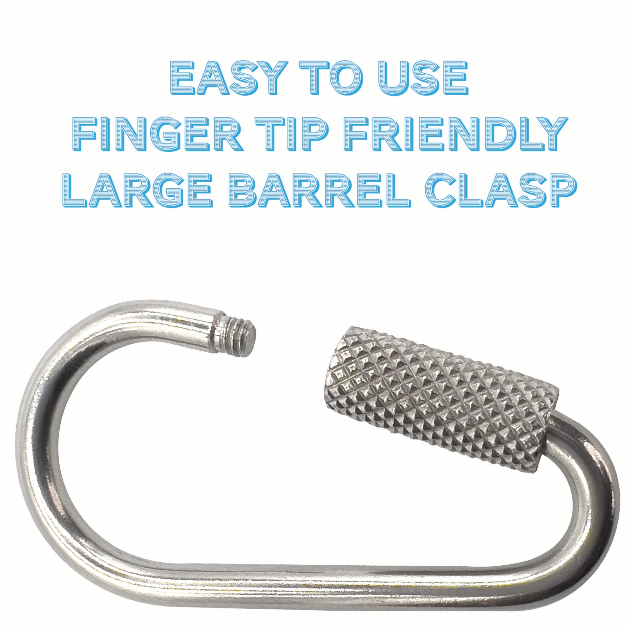 Đồ chơi bằng thép không gỉ 7001 Pk3 PK6 PK9 Quick Link M&M Bird Toys