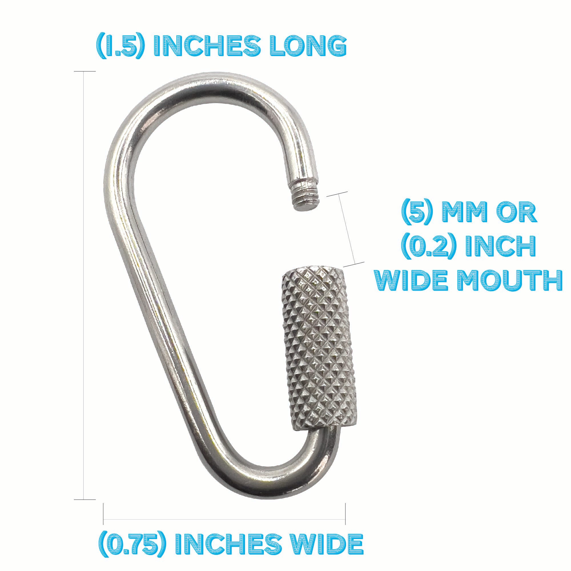 Đồ chơi bằng thép không gỉ 7001 Pk3 PK6 PK9 Quick Link M&M Bird Toys