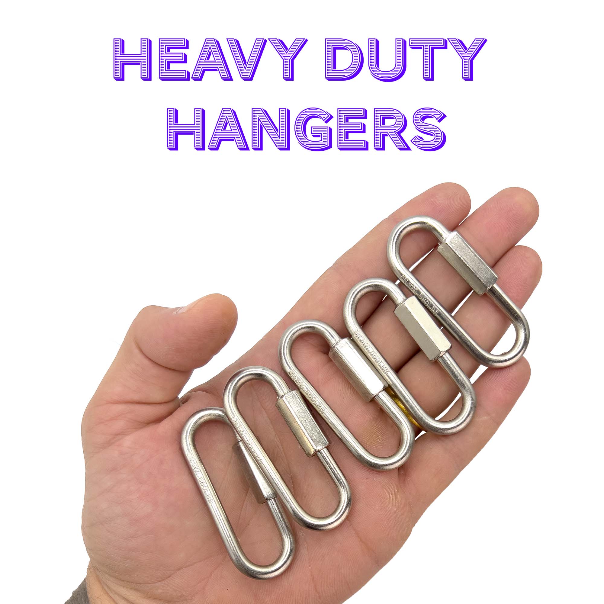 7007 Pk5 niquelado 2,5 pulgadas boca ancha juguete Quick Link M&M Union Bird Toys