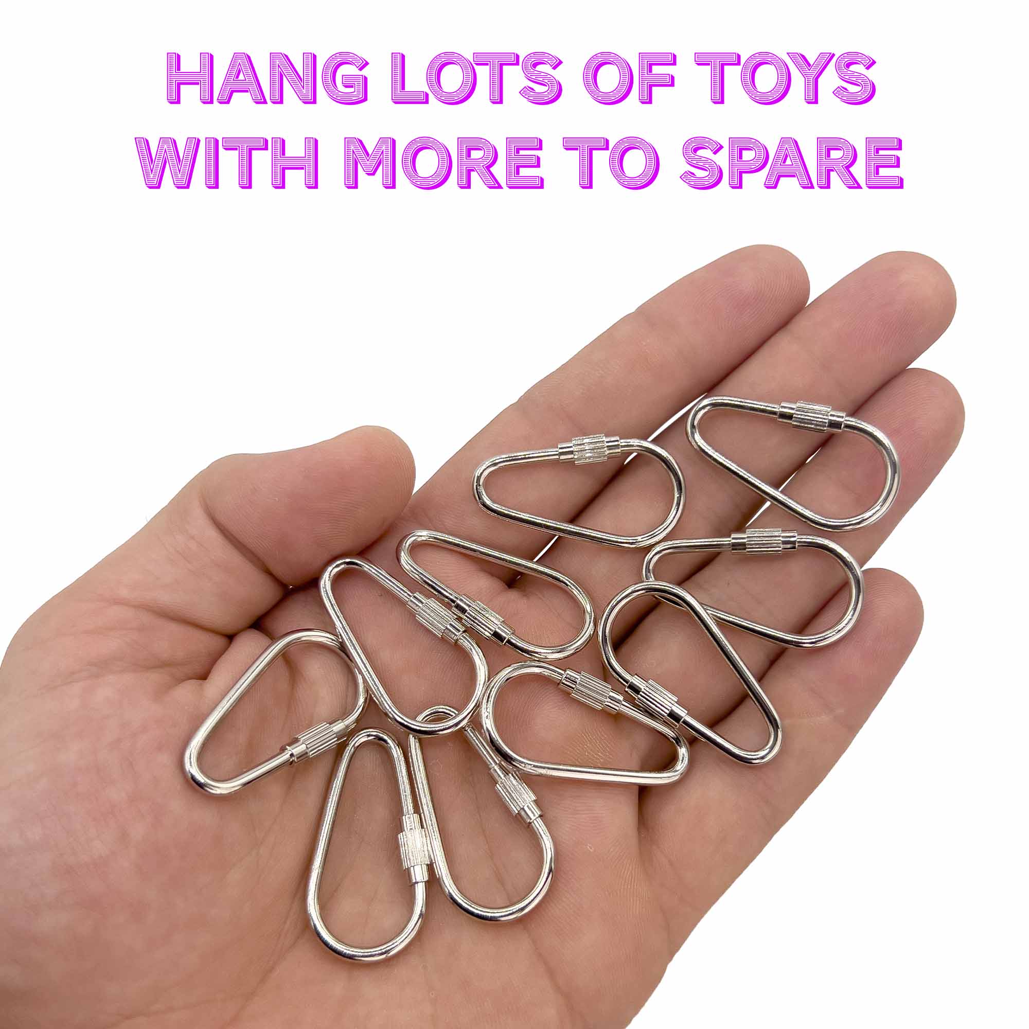 7010 niquelado 1 3/8 pulgadas pera juguete Quick Link Pk10 Pk15 Pk20 M&M Union Bird Toys