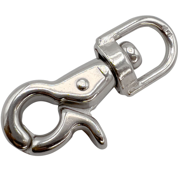 Round Ring Cage Lock 5/8 Inch Stainless Steel #7016