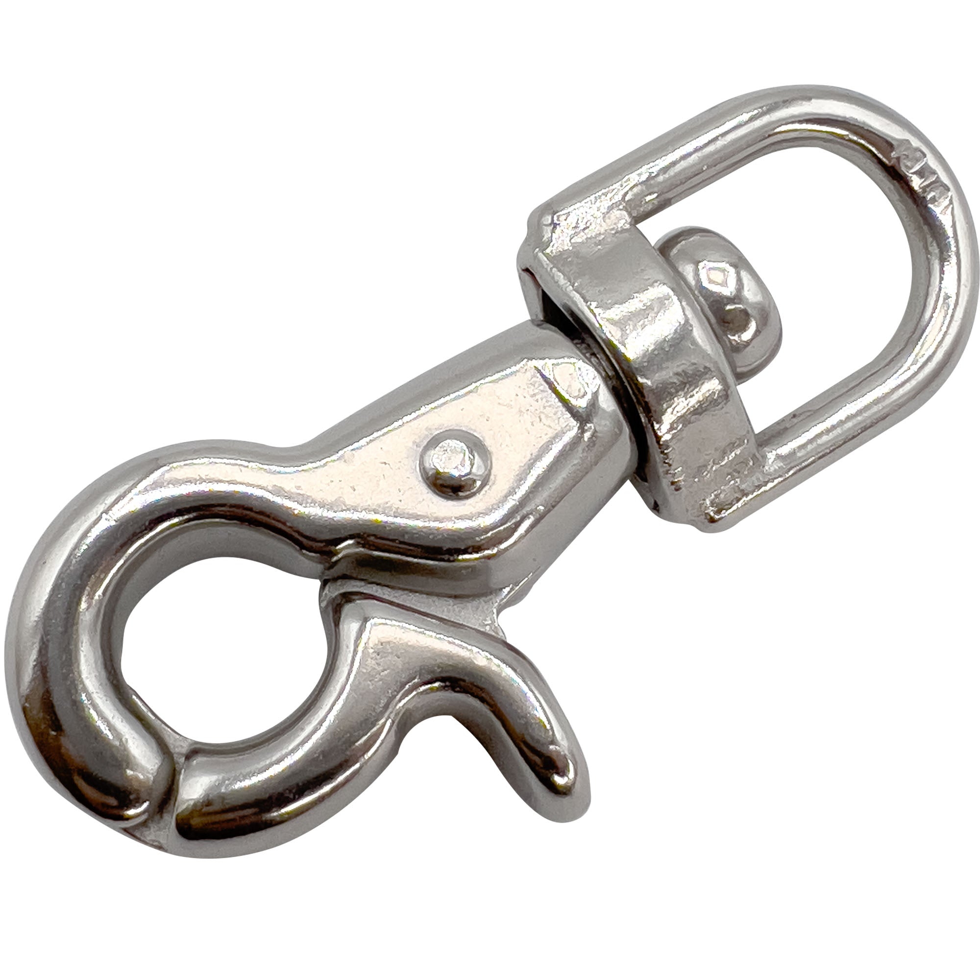 7016 Round Ring Cage Lock 5/8 Inch Stainless Steel