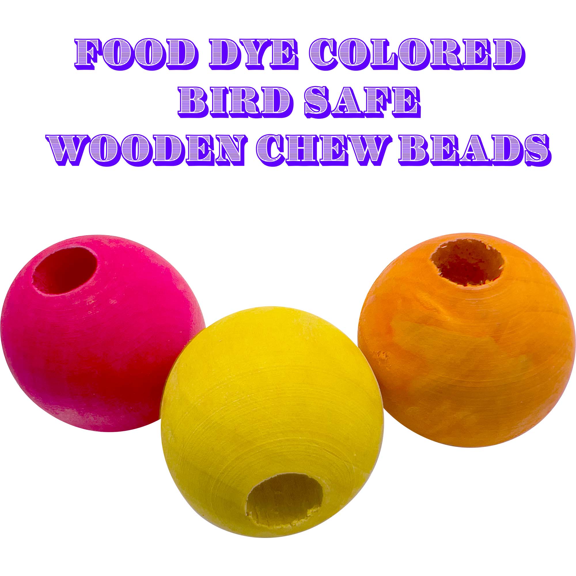 2133 Large Rainbow Chew Beads