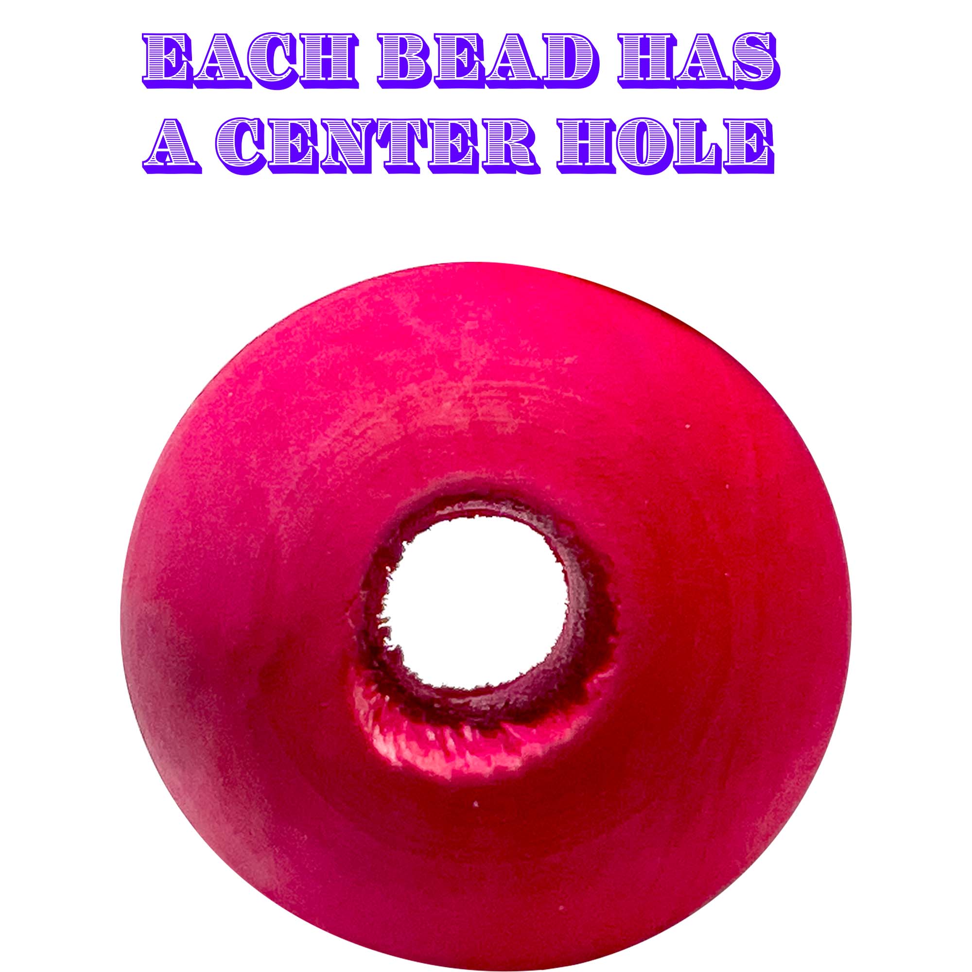 2133 Large Rainbow Chew Beads