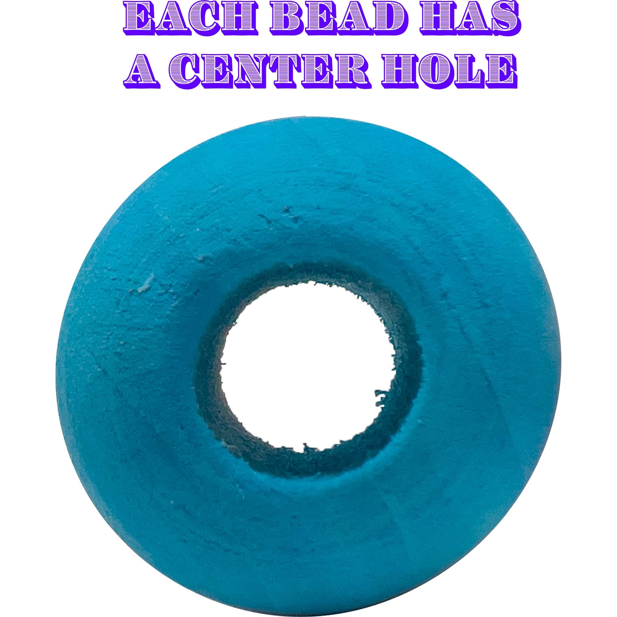 2130 Medium Rainbow Chew Beads