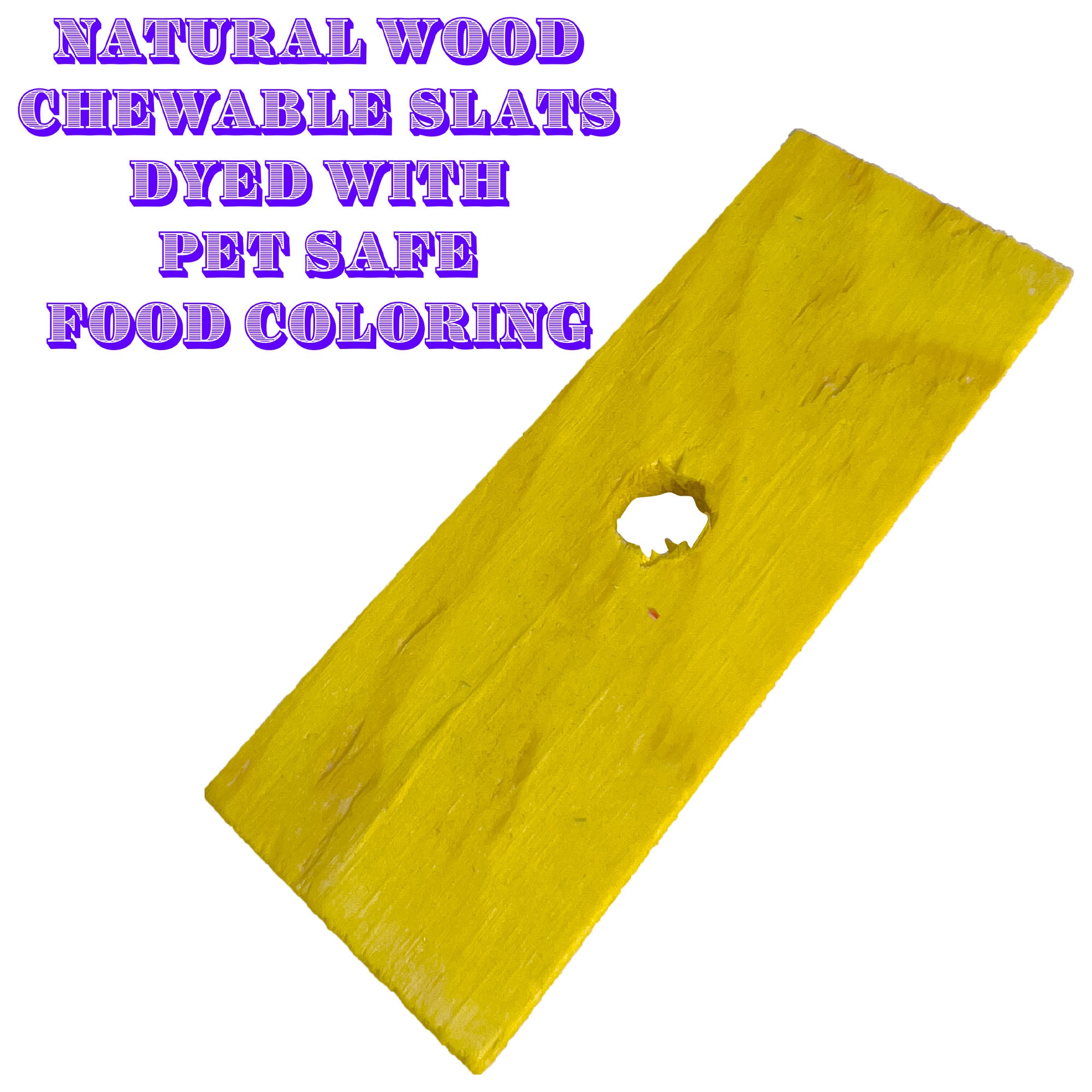 2162 Rectangular Rainbow Chew Slats