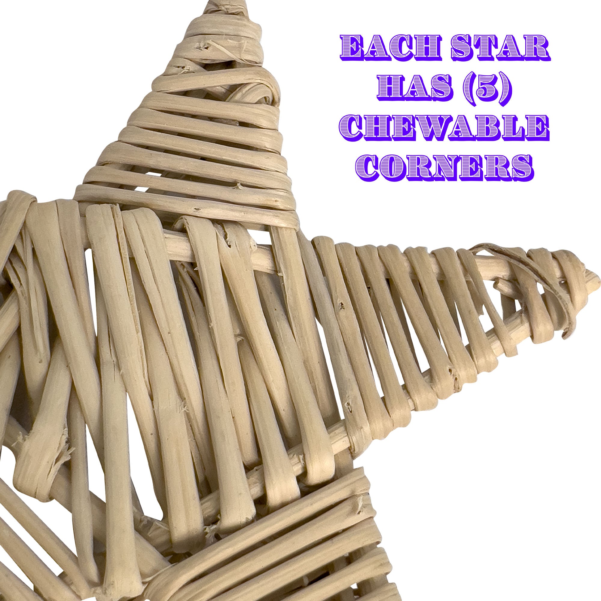 5064 Medium Vine Star Chews