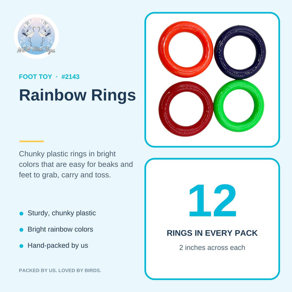 Pk12 Rainbow Rings #2143