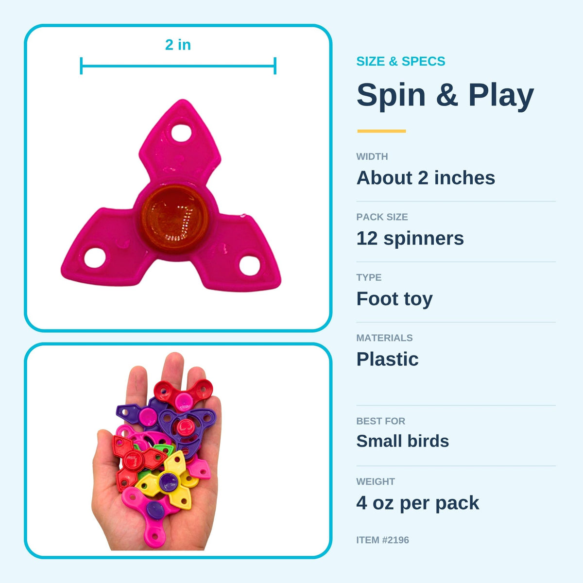 Pk12 Finger Spinners #2196