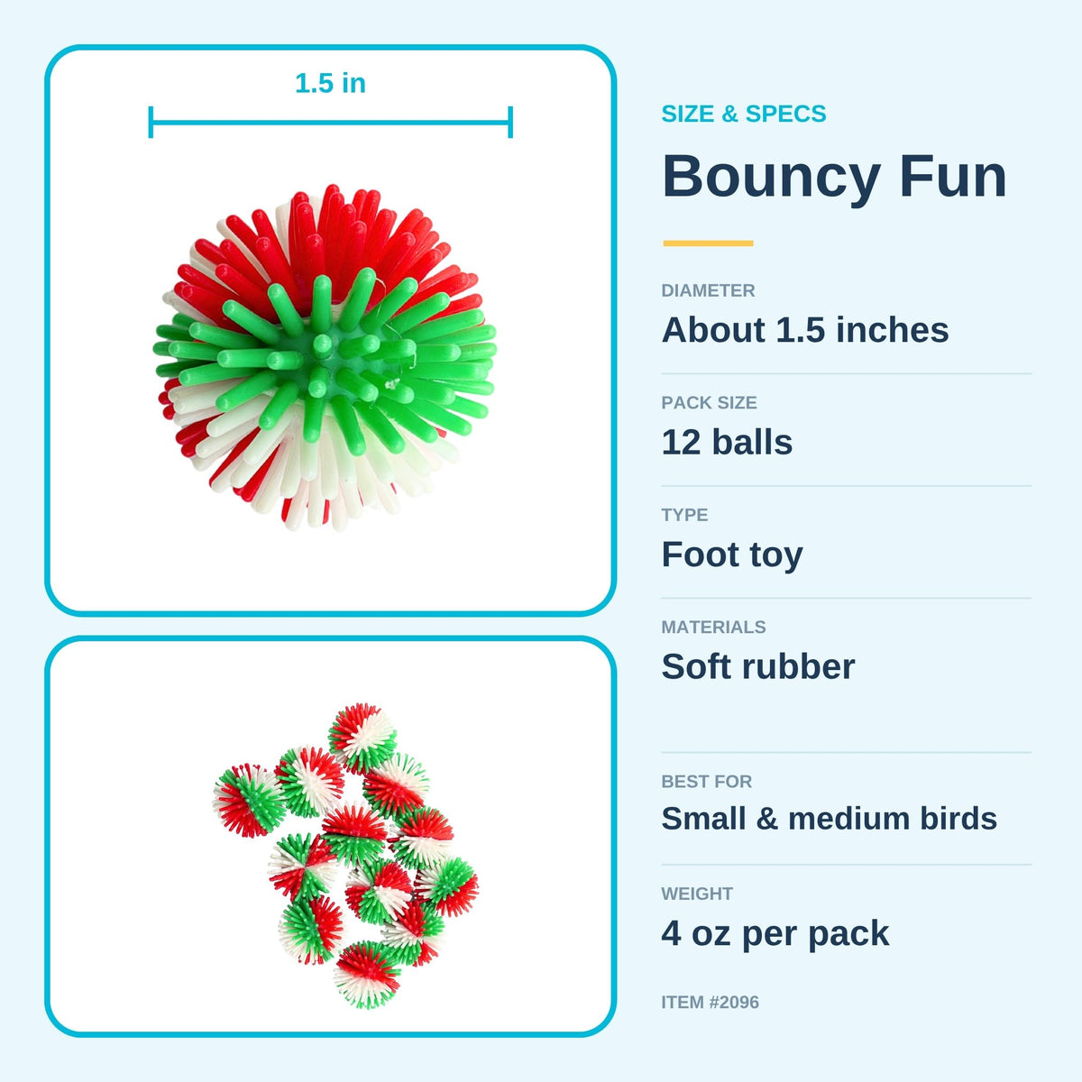 Pk12 Red Sprites Spike Balls #2096
