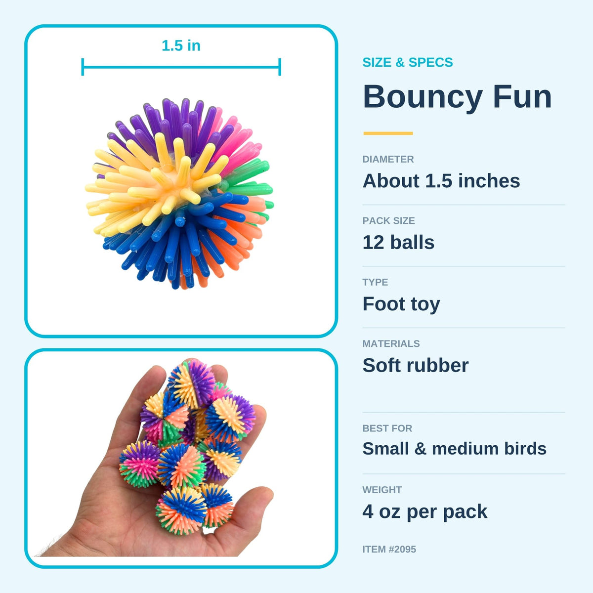 Pk12 Sunbow Spike Balls #2095