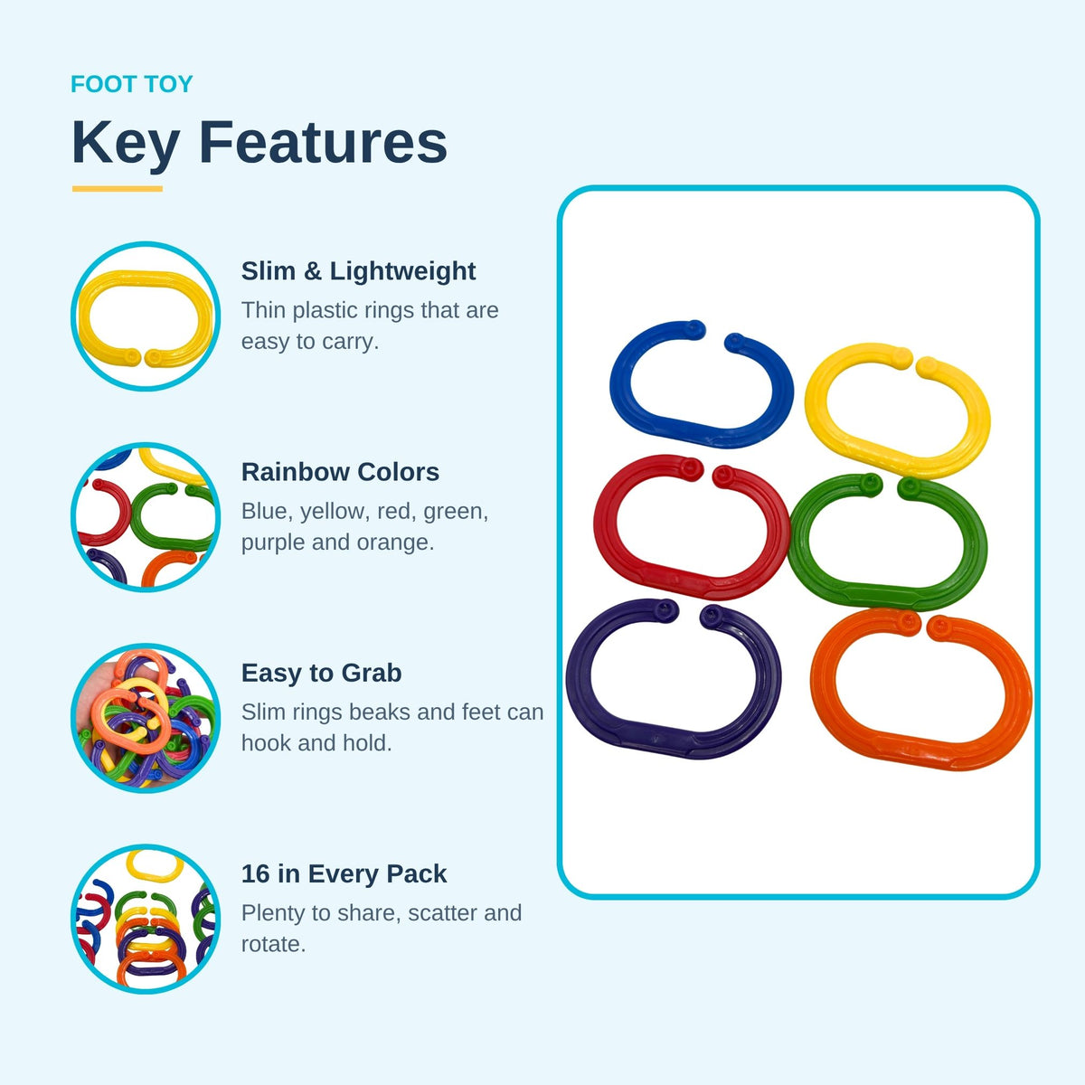Pk16 Thin Rainbow Rings #2131