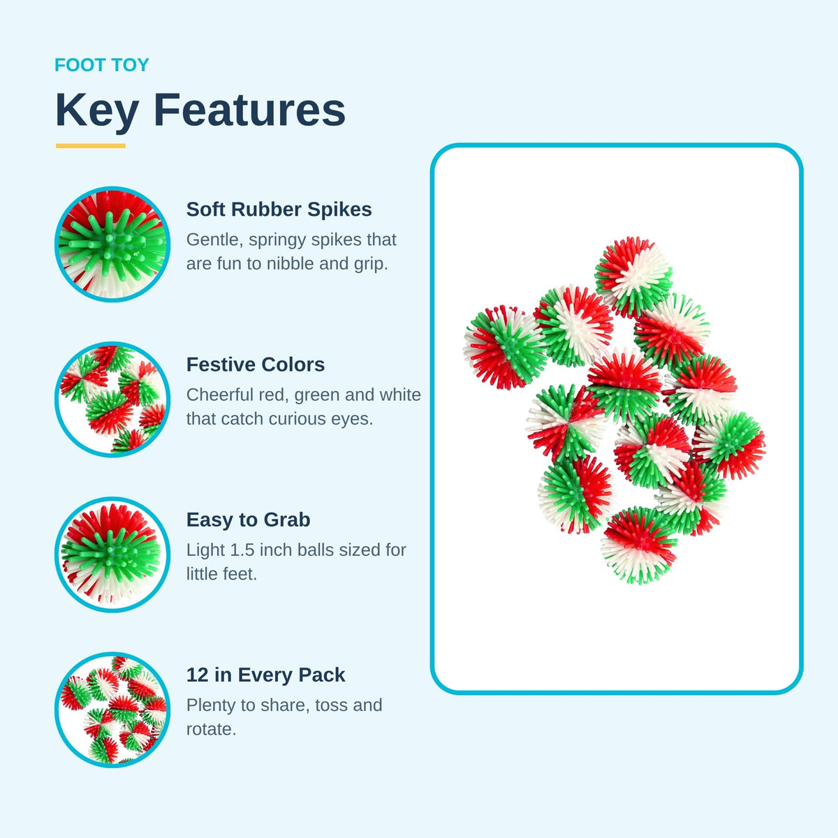 Pk12 Red Sprites Spike Balls #2096