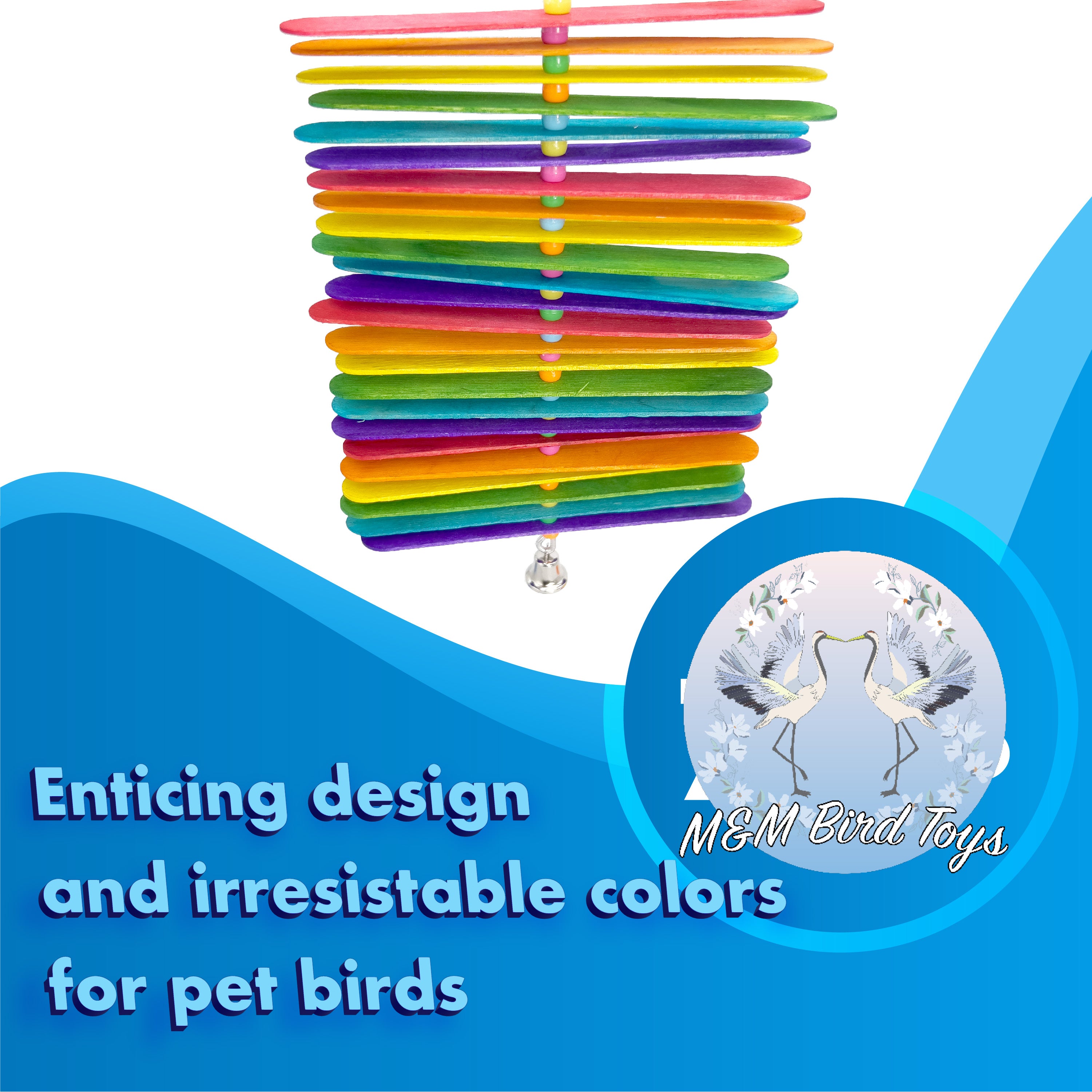 1112 Rainbow Stick Chewer