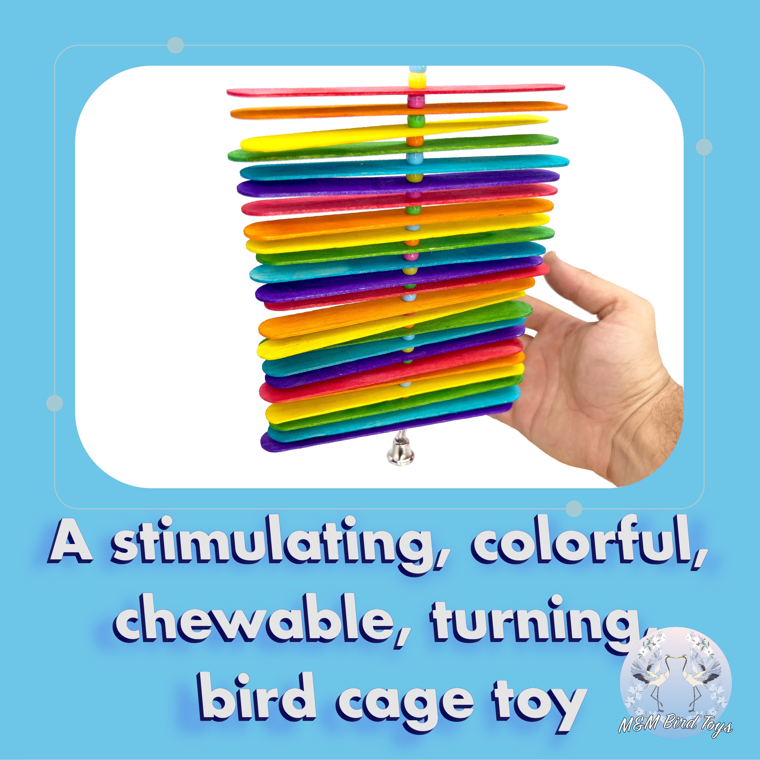 1112 Rainbow Stick Chewer