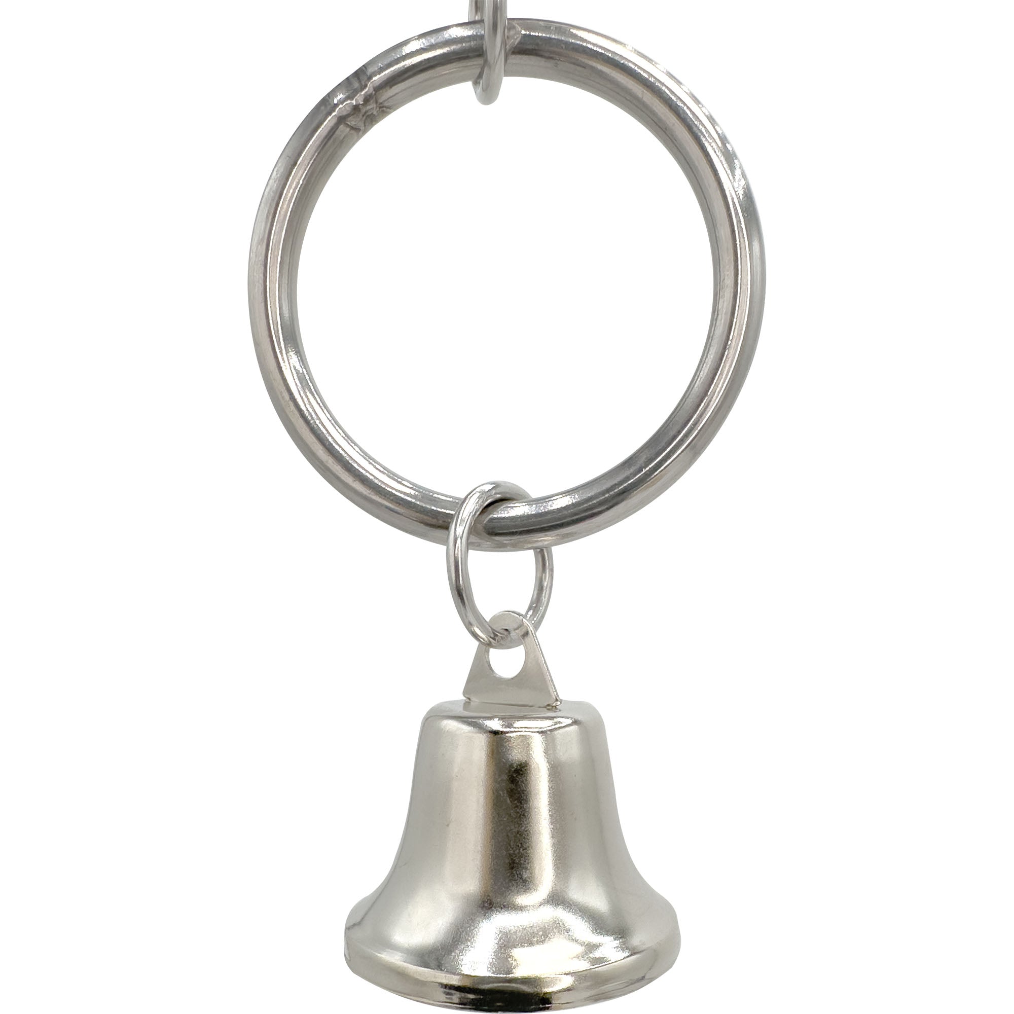 1131 Tough Stainless Steel Triple Ring Handcrafted Durable Shiny Toy