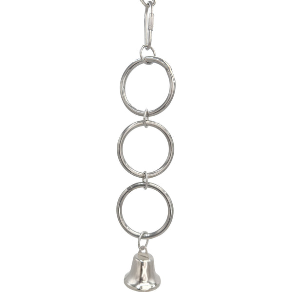 Tough Stainless Steel Triple Ring #1131