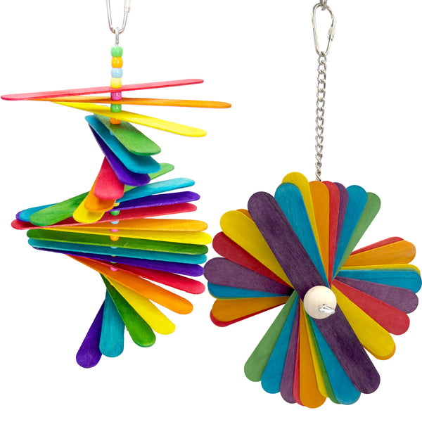 2pk Rainbow Chewer #1250