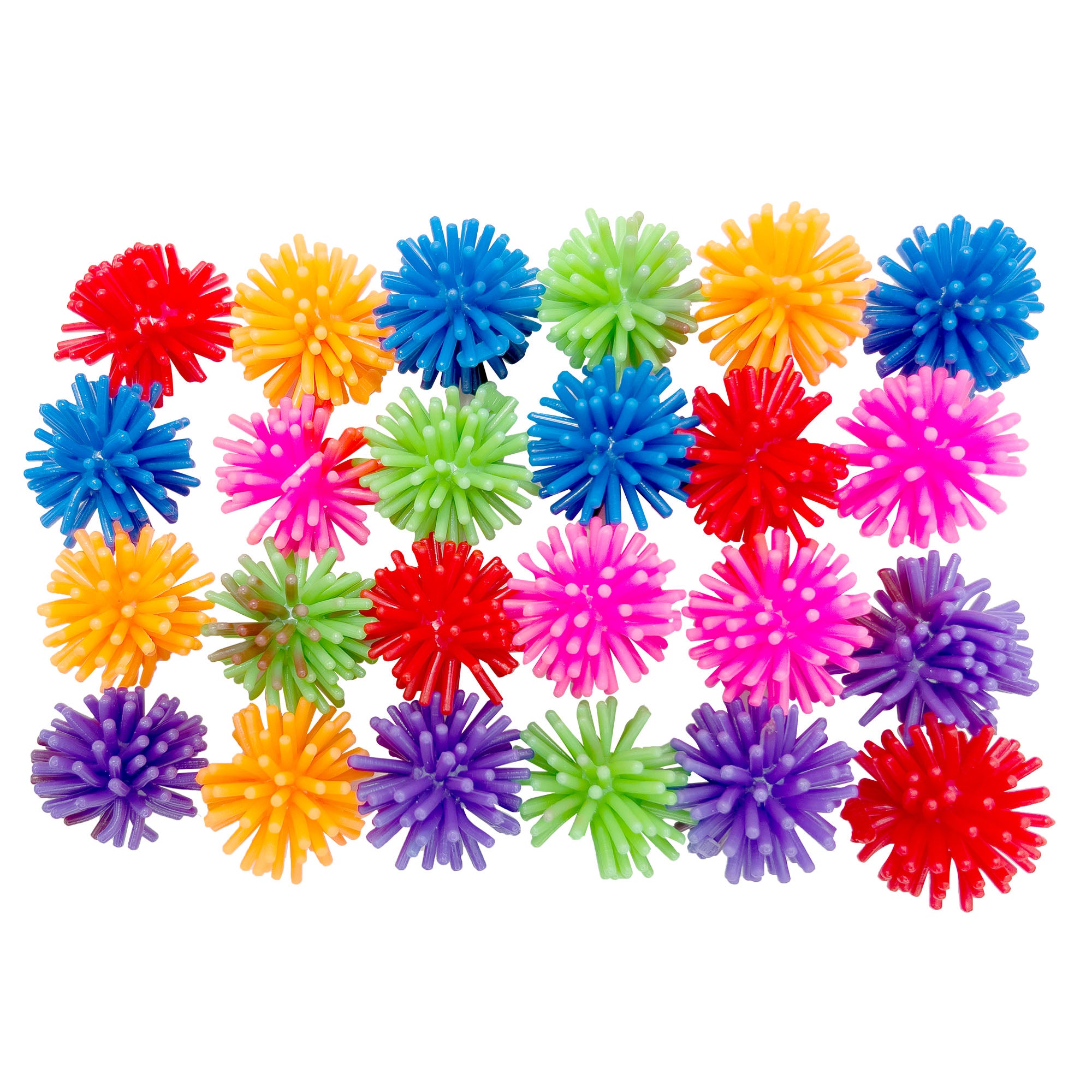 2139 Pk12 Rainbow Spike Balls