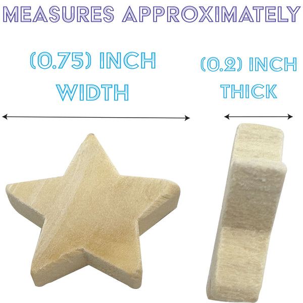 Pk25 Mini Wood Star #2191
