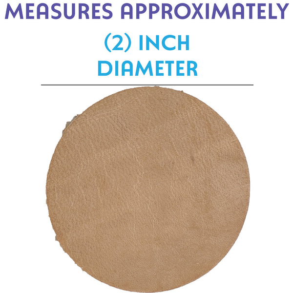 Pk6 Big Leather Circles #5031