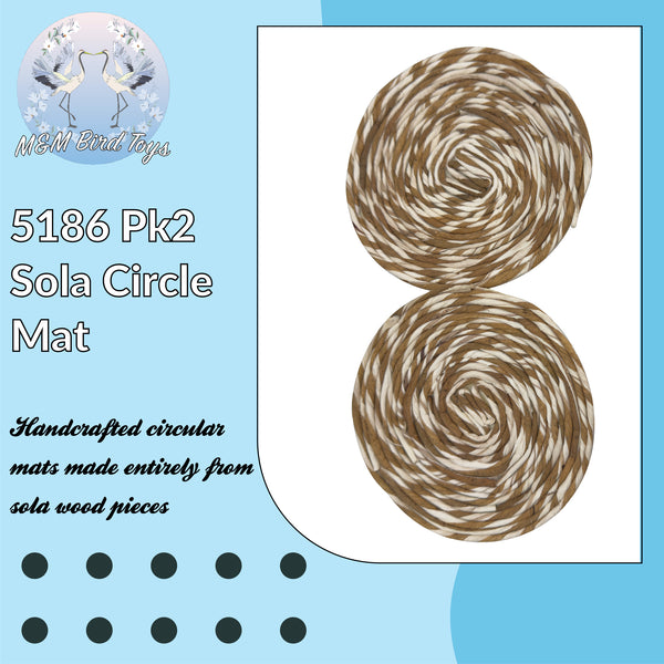 5187 Pk2 Sola Circle Mat - Hover